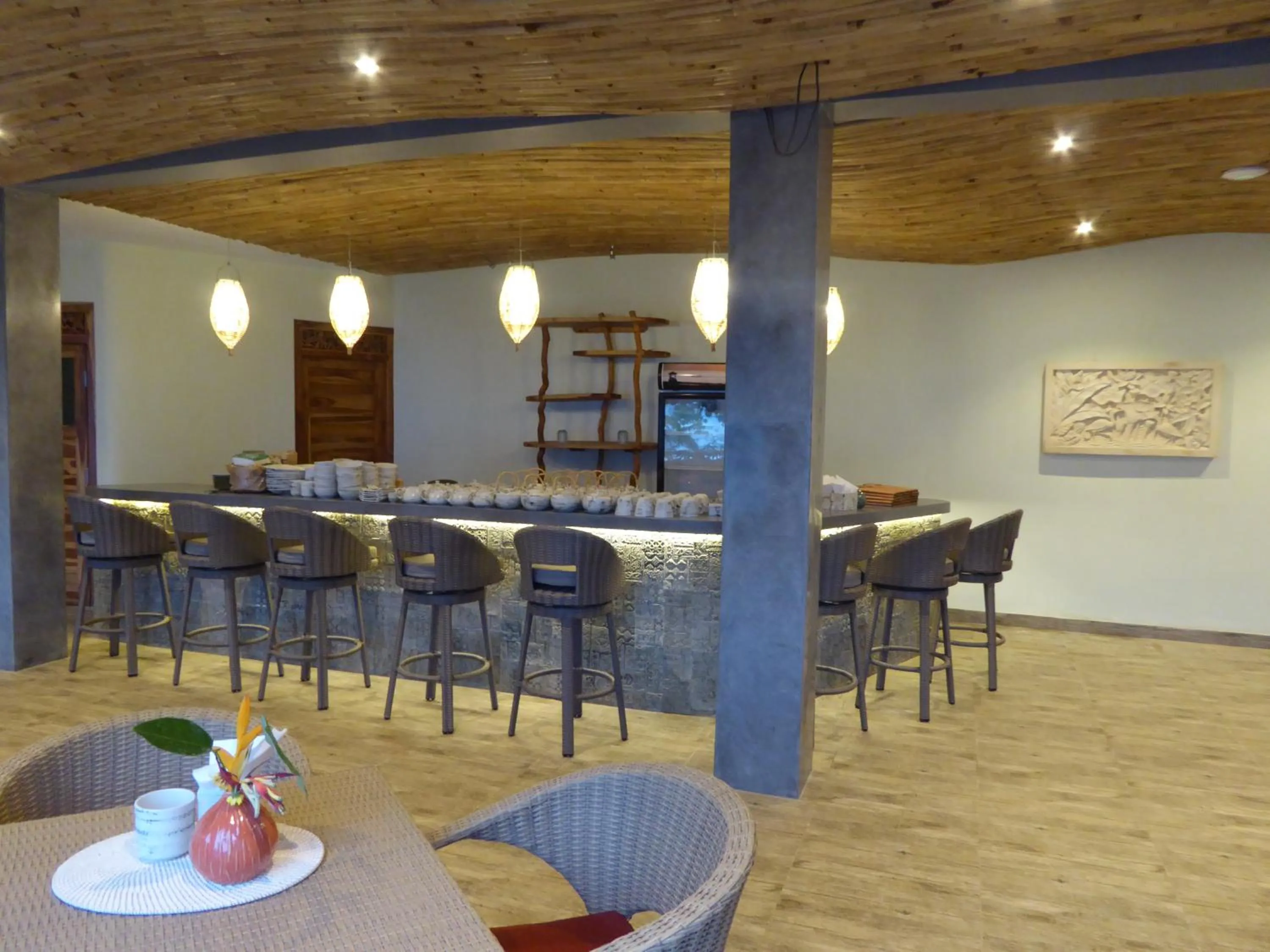 Restaurant/places to eat in Puri Dajuma Beach Eco-Resort & Spa