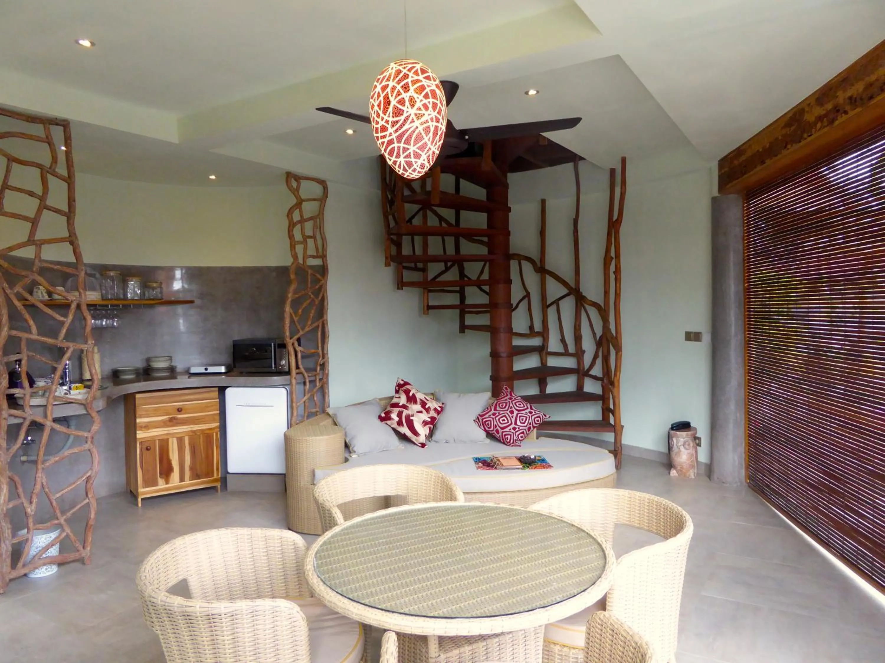 Living room in Puri Dajuma Beach Eco-Resort & Spa