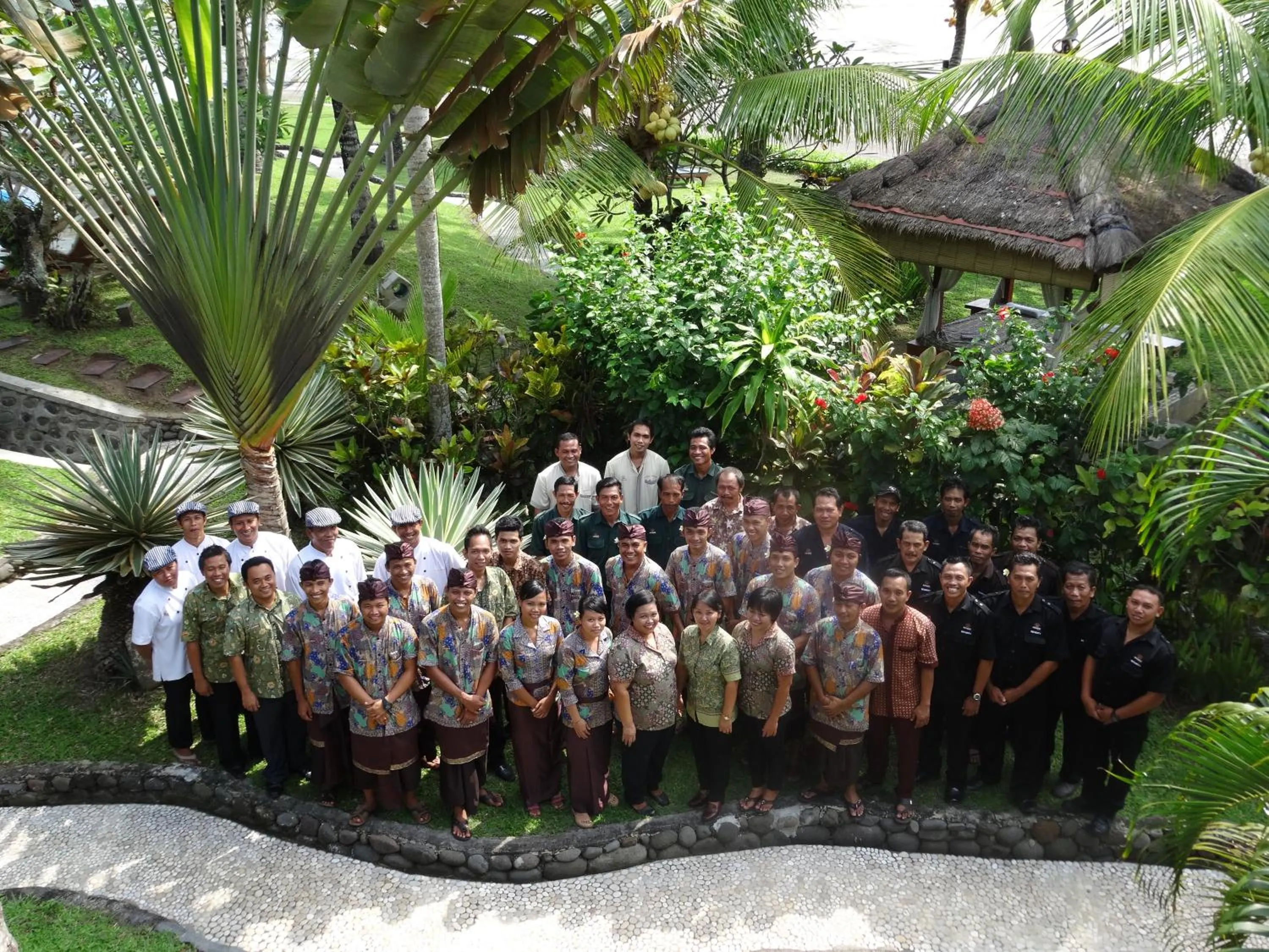 Staff in Puri Dajuma Beach Eco-Resort & Spa