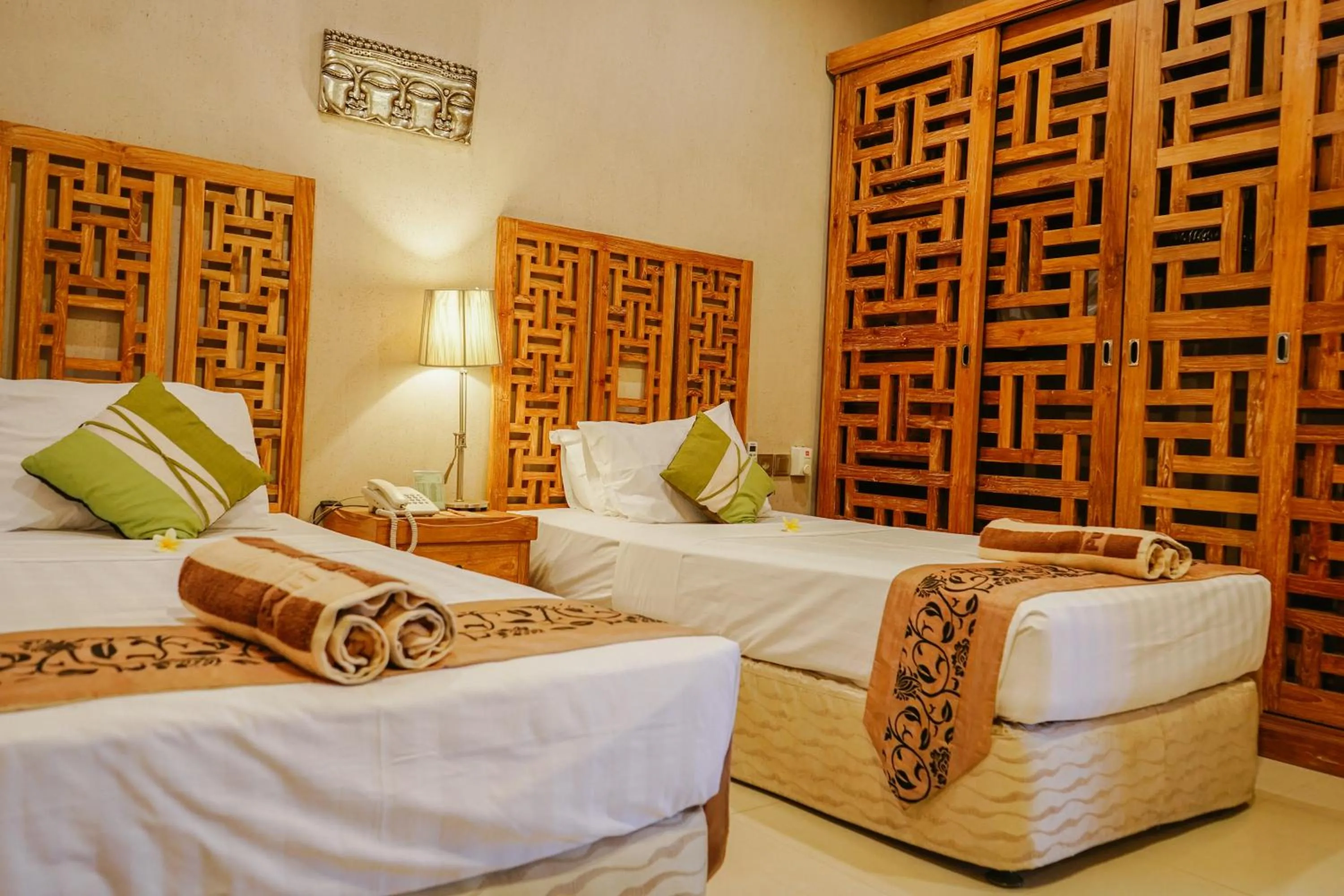 Bedroom, Bed in Puri Dajuma Beach Eco-Resort & Spa