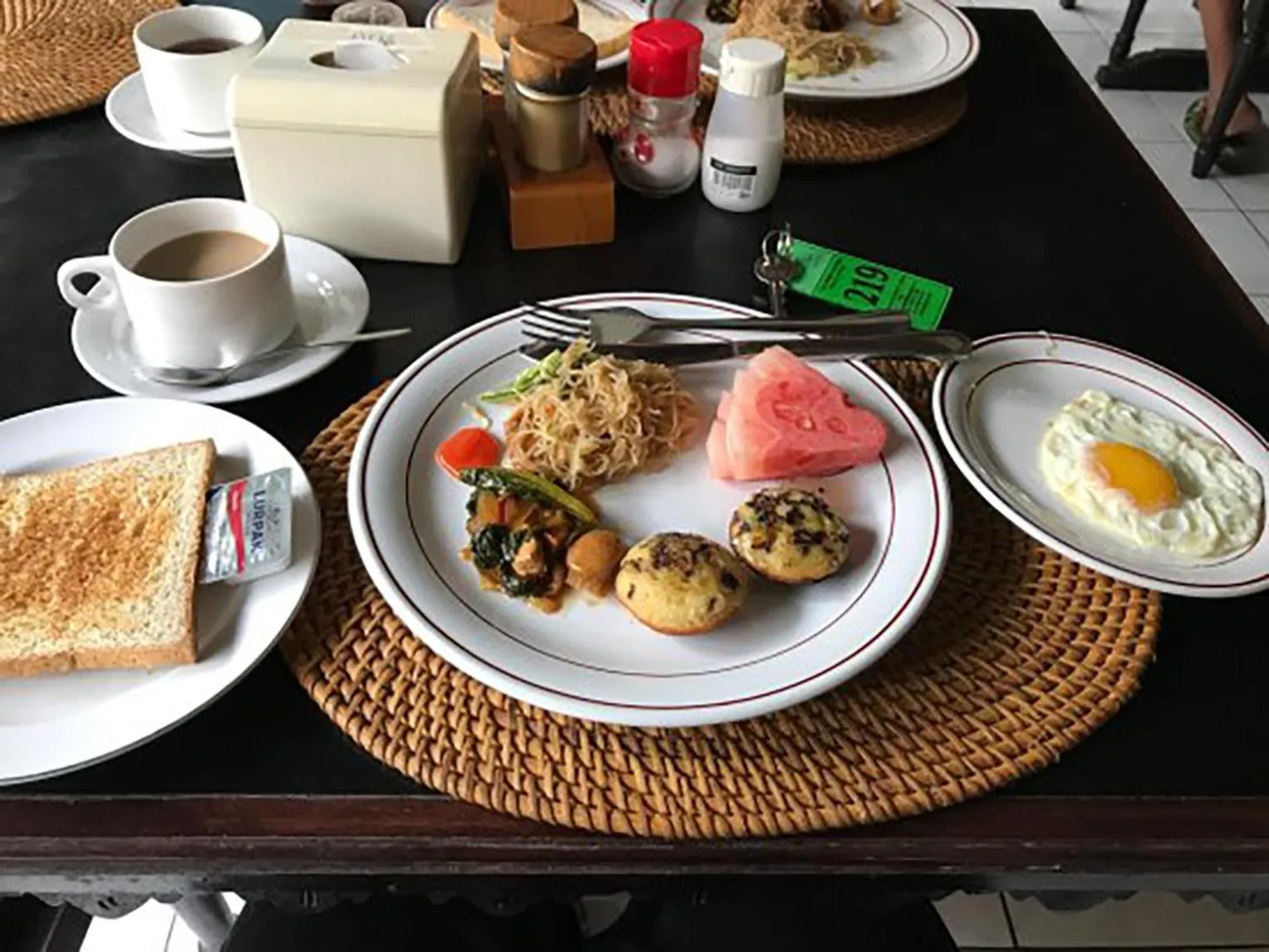 Breakfast in Bakung Sari Resort