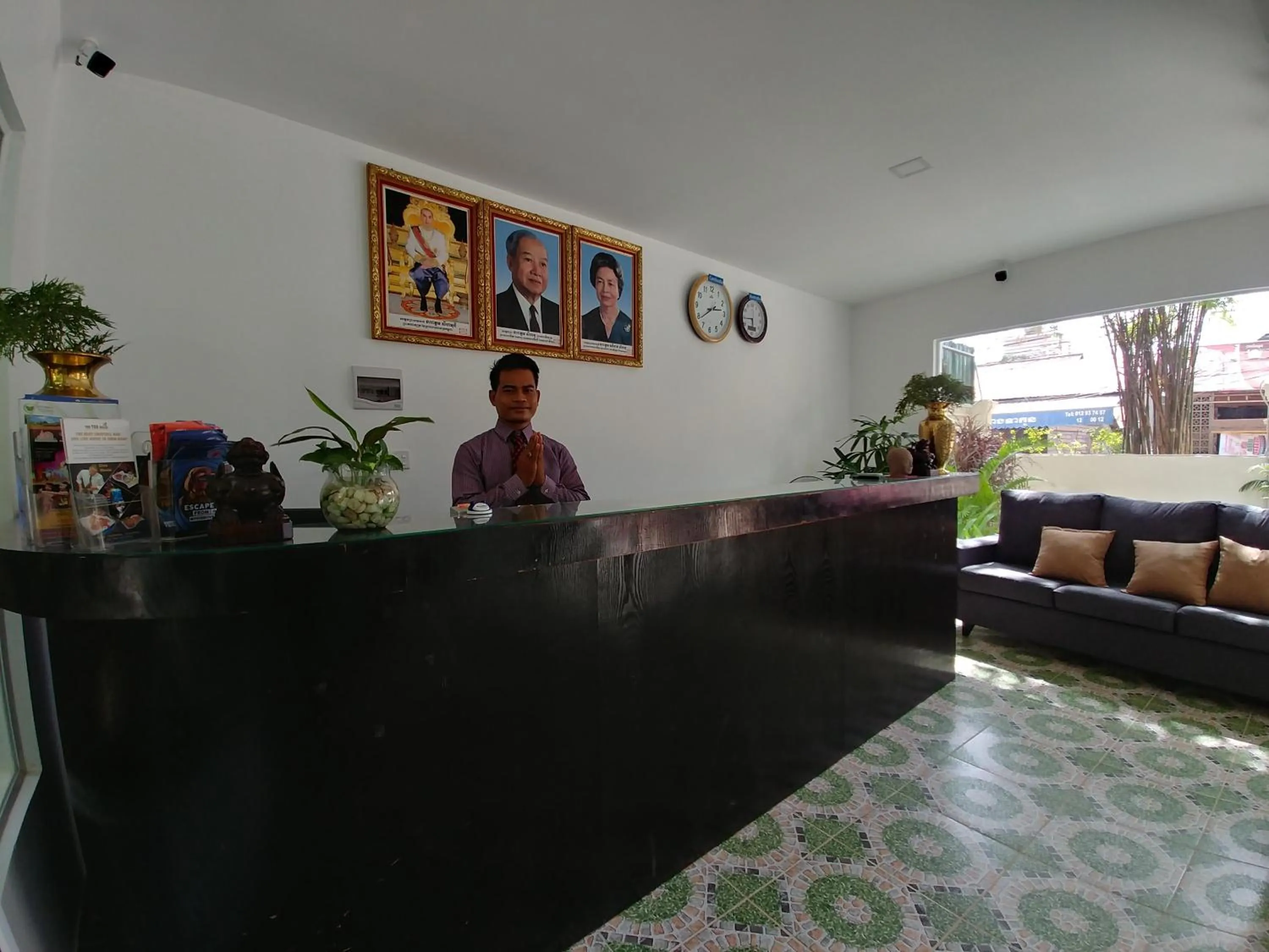 Lobby or reception in Central Night Hotel