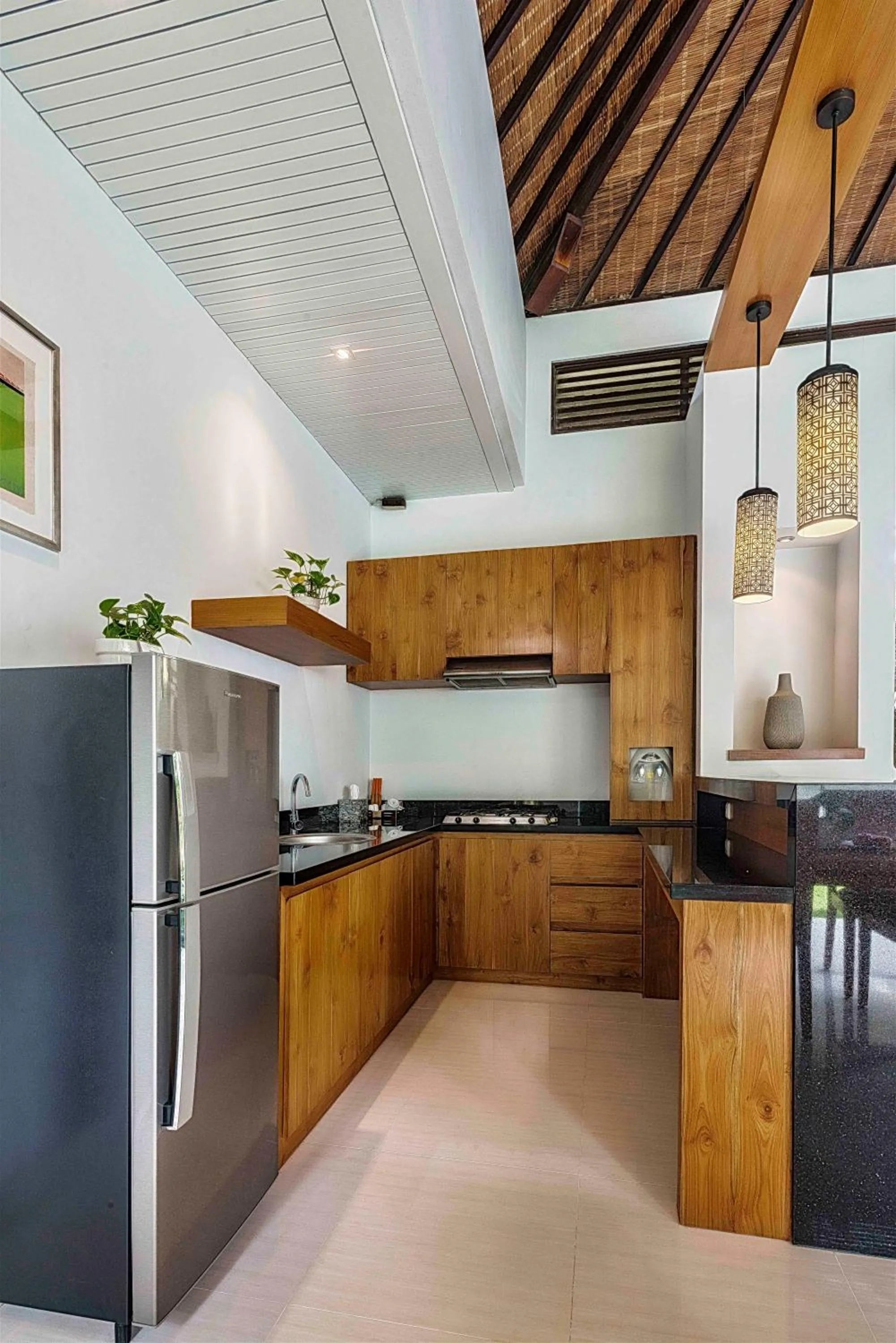 Kitchen or kitchenette in Pradha Villas Seminyak
