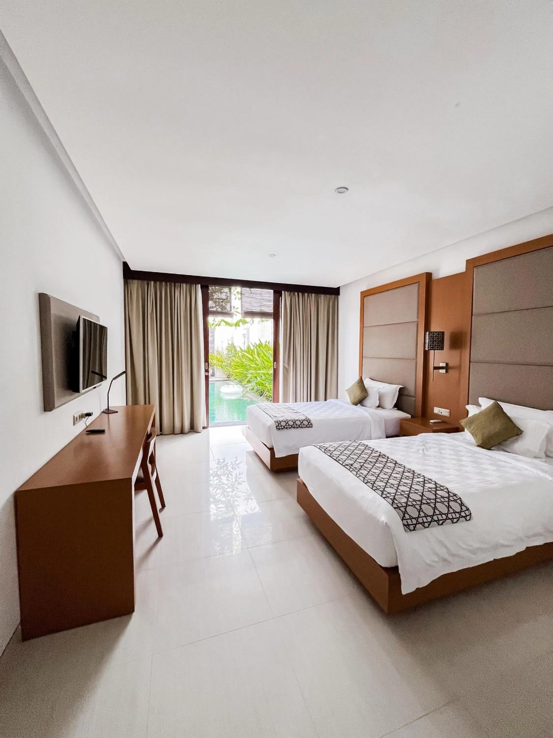 Bed in Pradha Villas Seminyak
