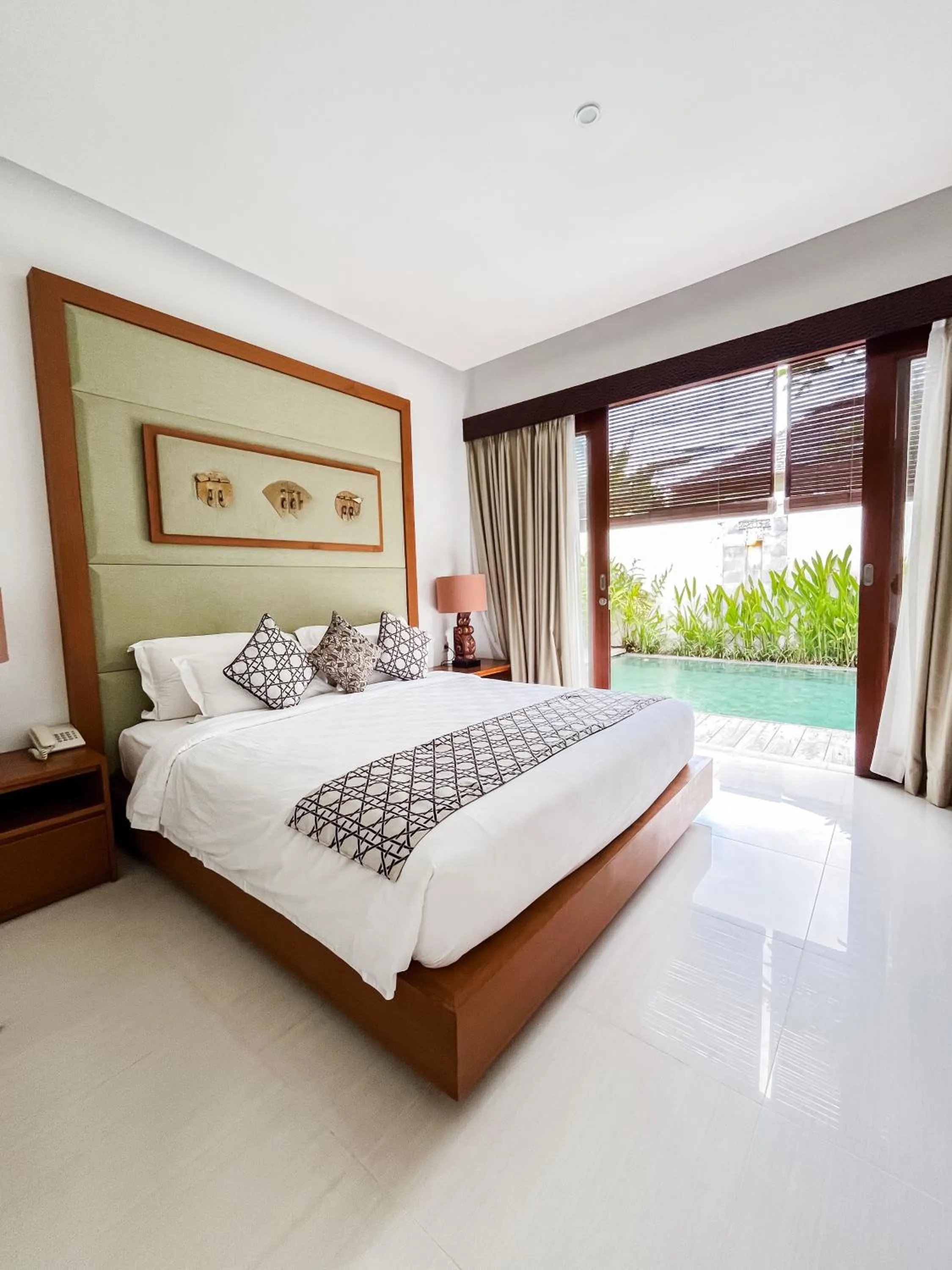 Bed in Pradha Villas Seminyak