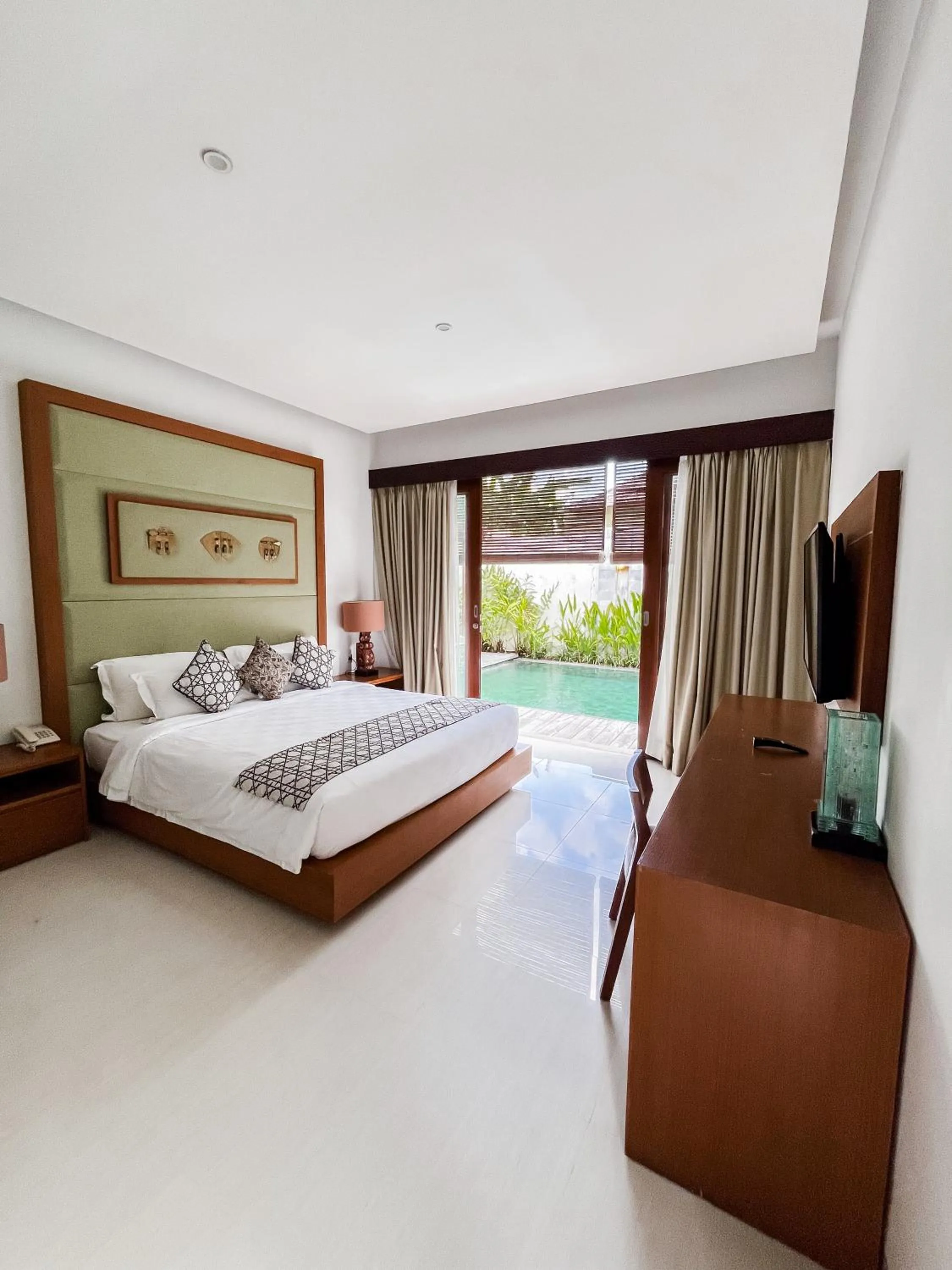 Bed in Pradha Villas Seminyak