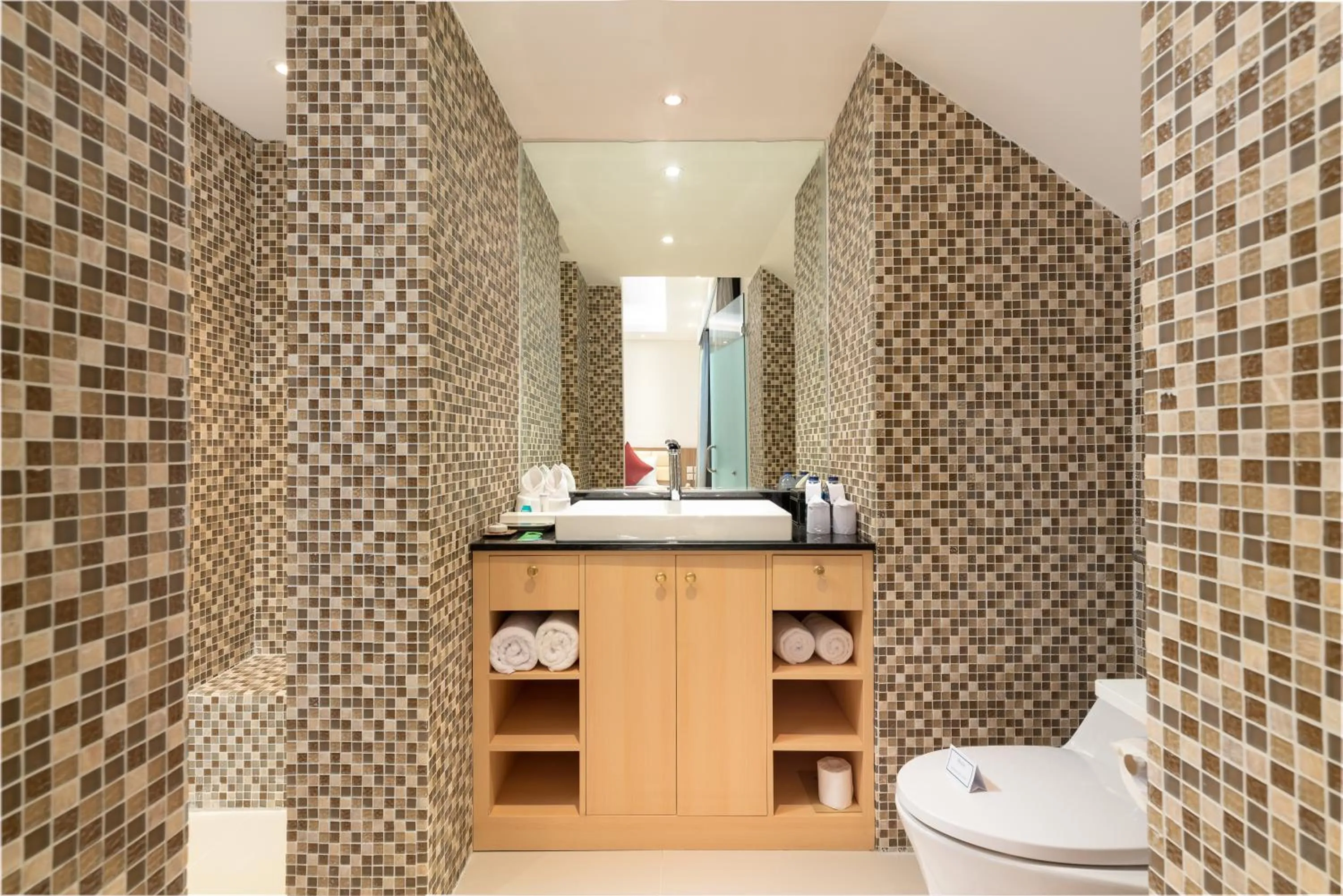 Shower in Downtown Villas