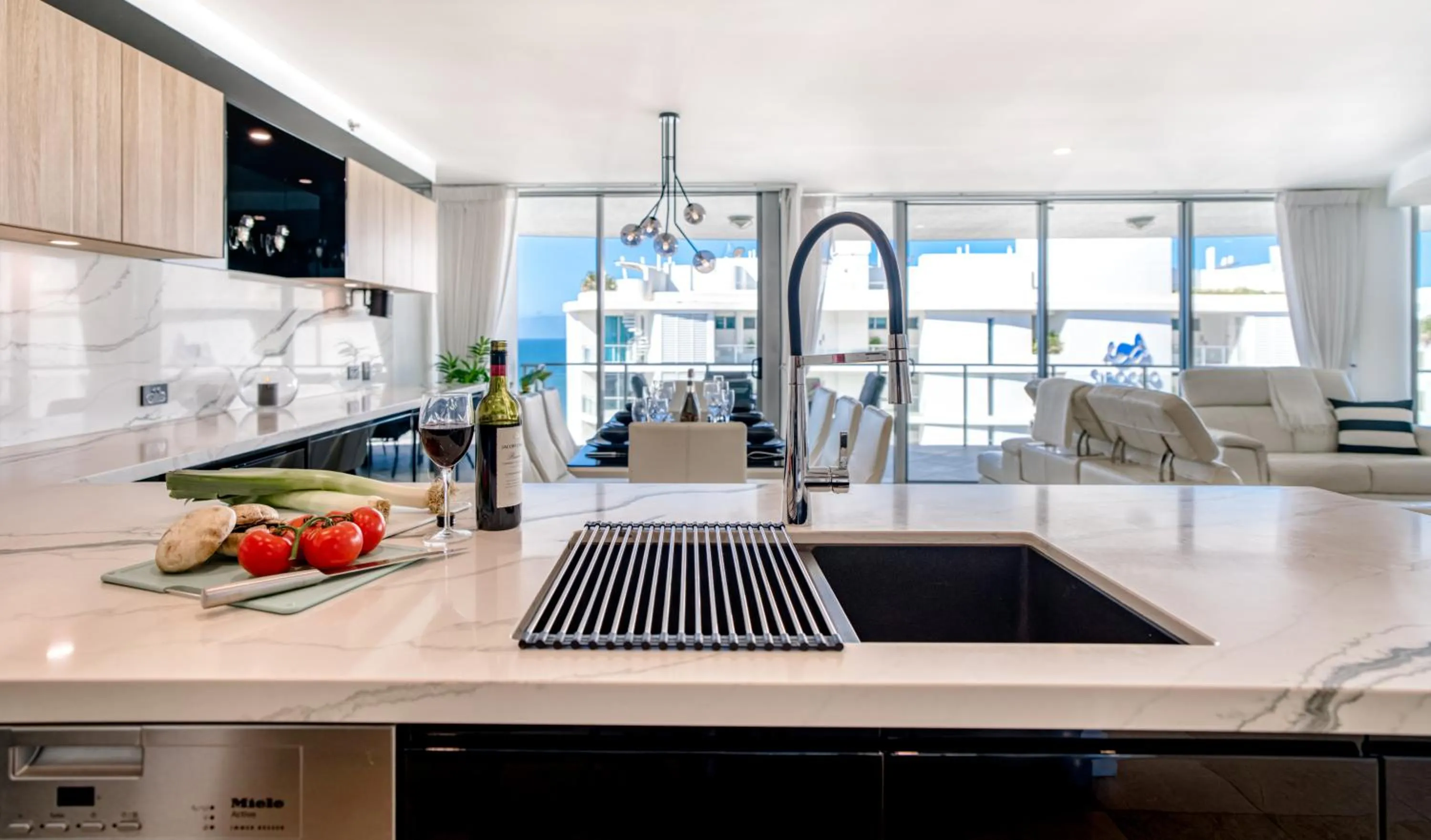 Kitchen or kitchenette in Cilento Mooloolaba