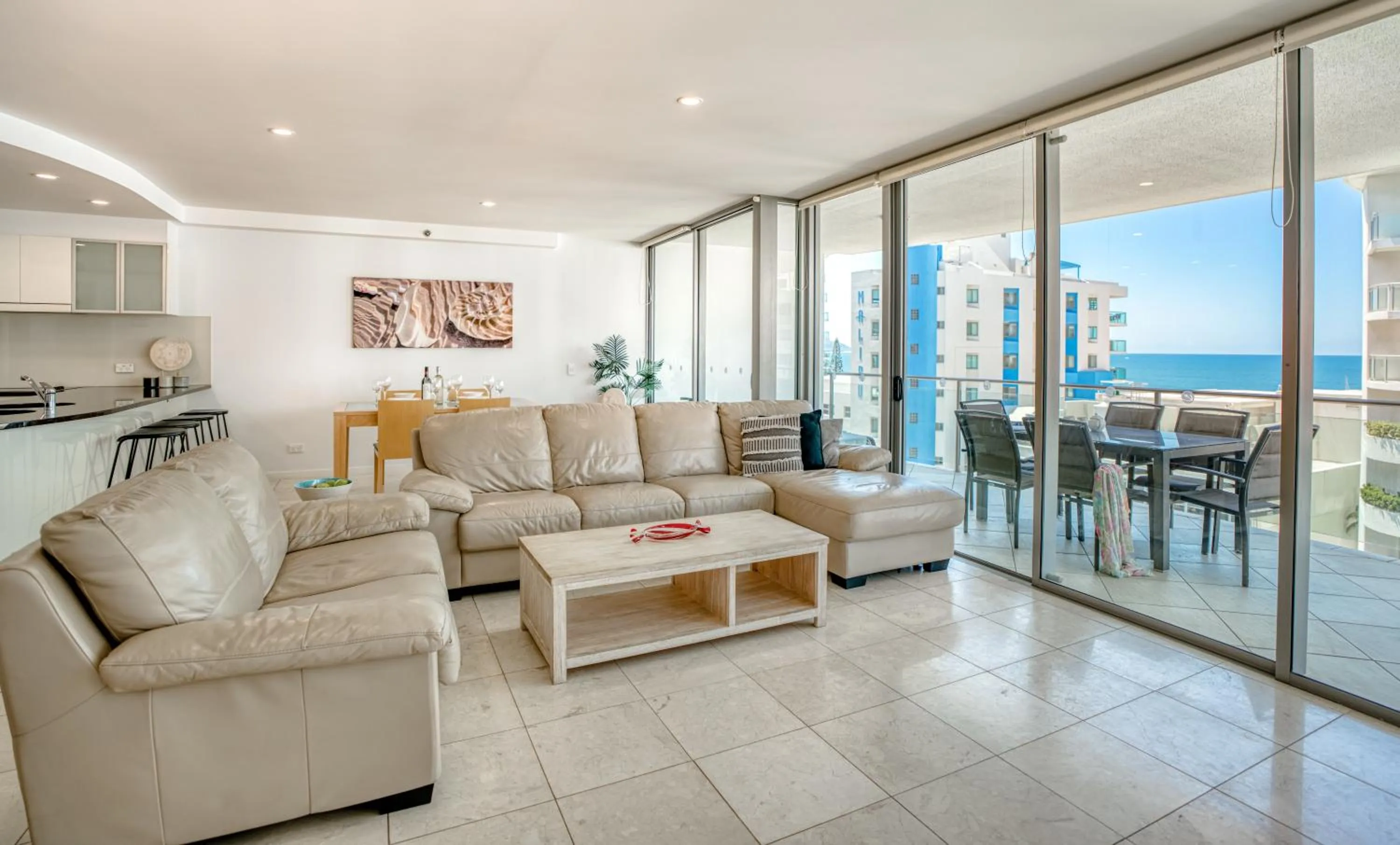 Living room in Cilento Mooloolaba