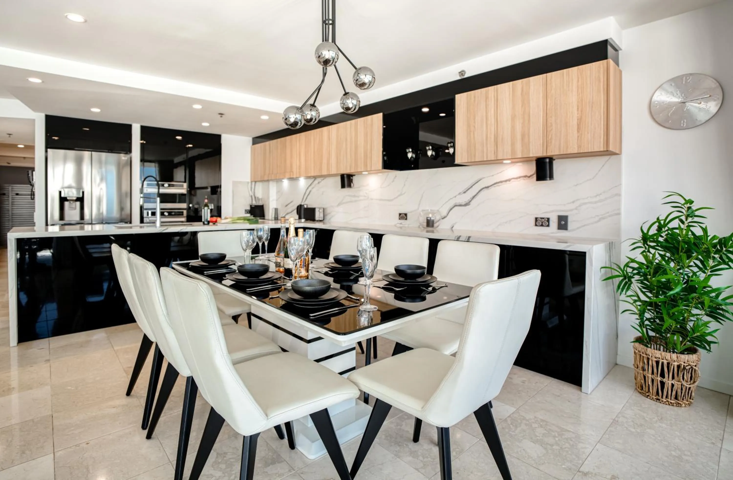 Dining area in Cilento Mooloolaba