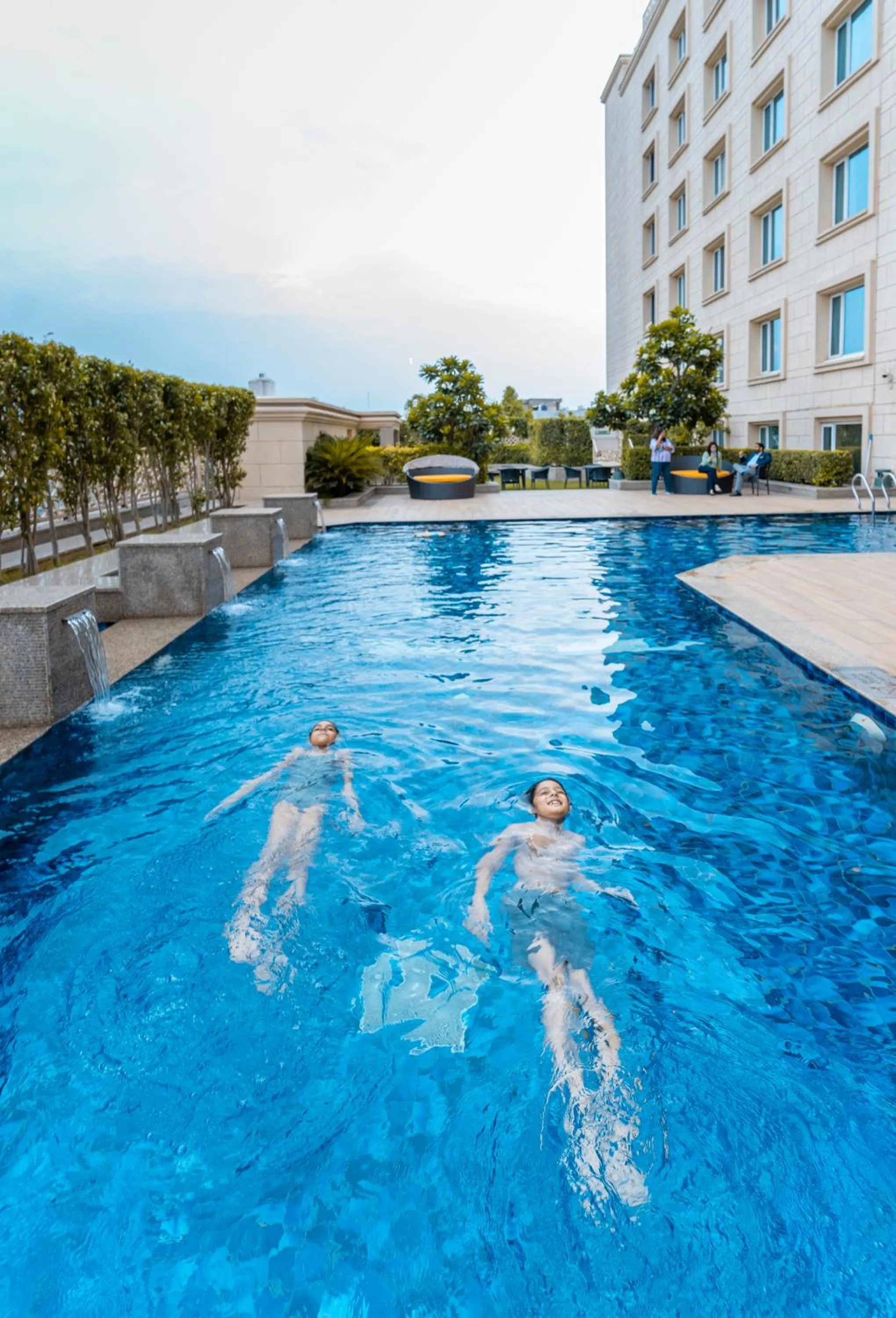 Swimming pool in Holiday Inn Agra MG Road an IHG Hotel