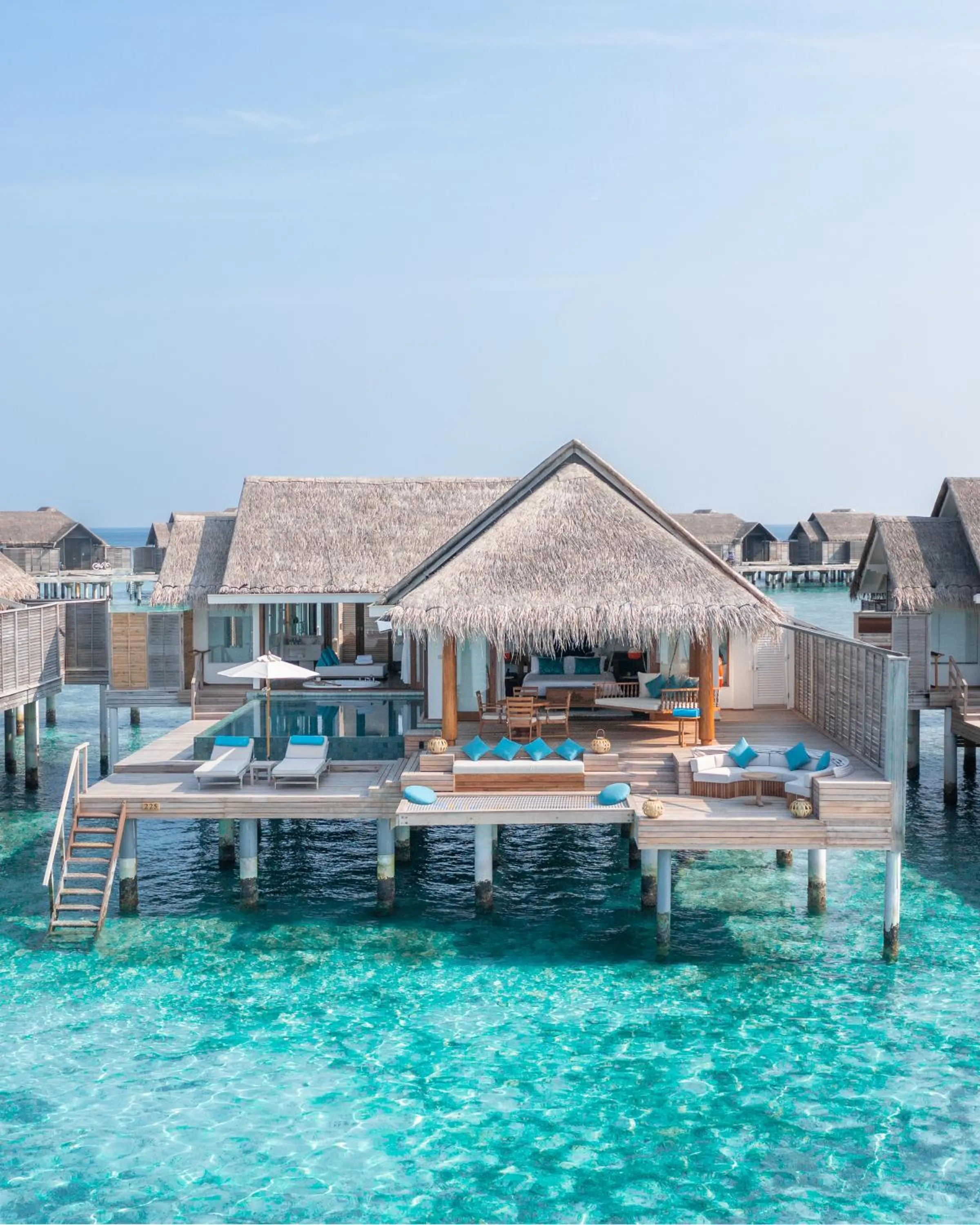 Sea view in Anantara Kihavah Maldives Villas