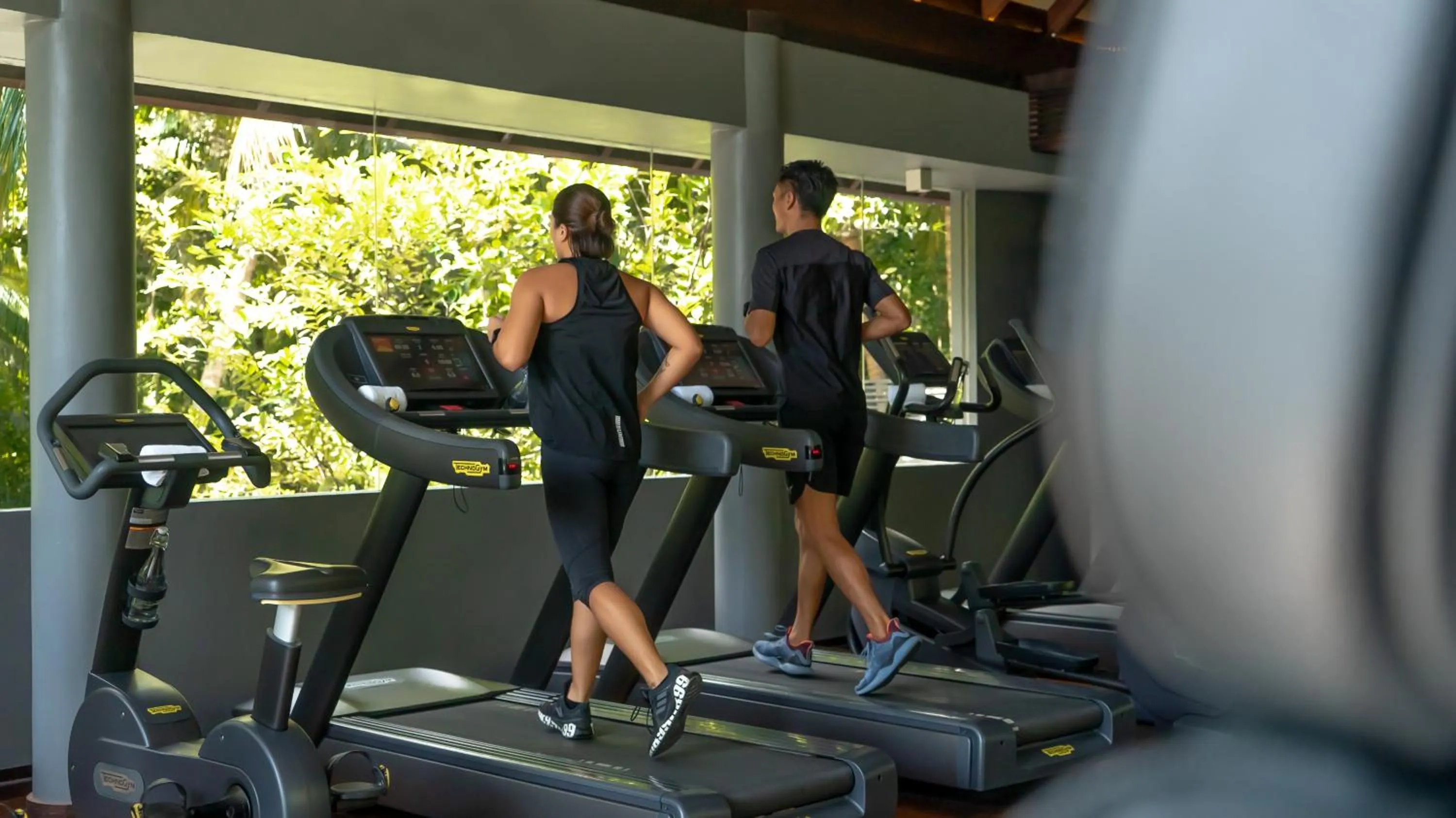 Fitness centre/facilities in Anantara Kihavah Maldives Villas
