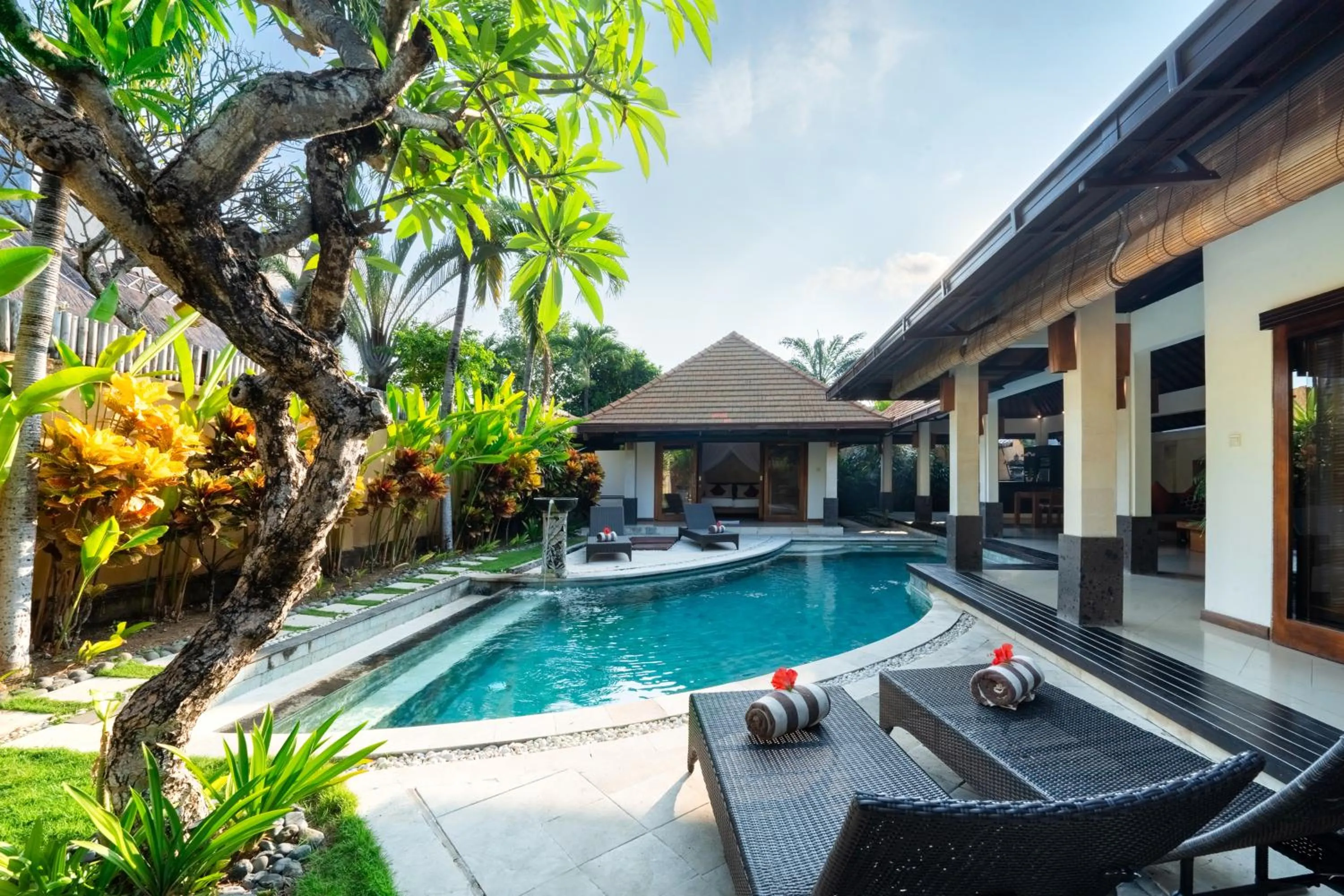 Patio in The Maya Seminyak Villas