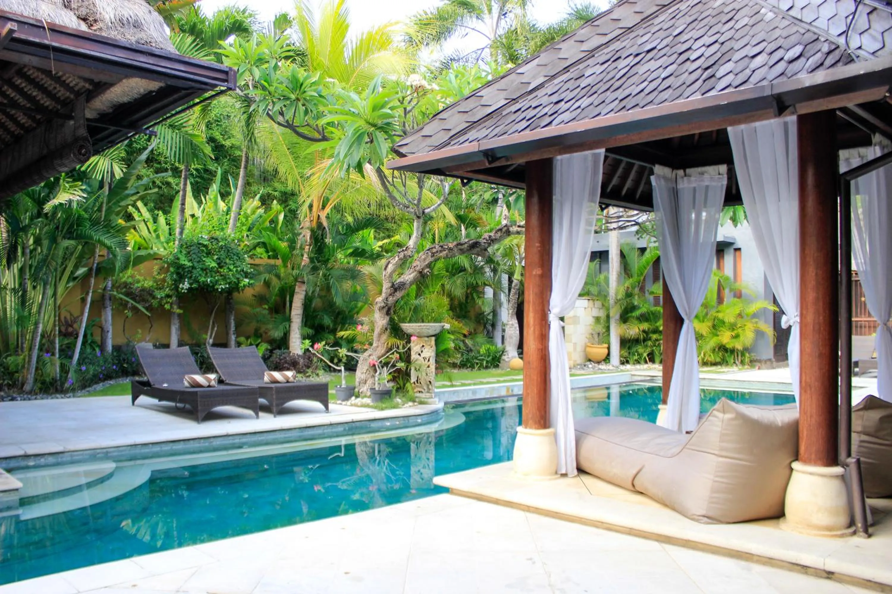Patio in The Maya Seminyak Villas