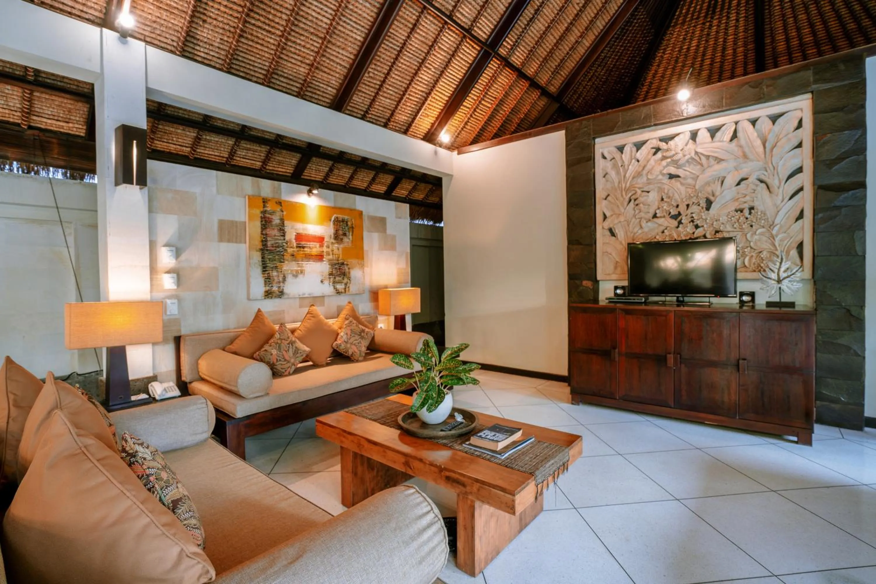 TV and multimedia in The Maya Seminyak Villas