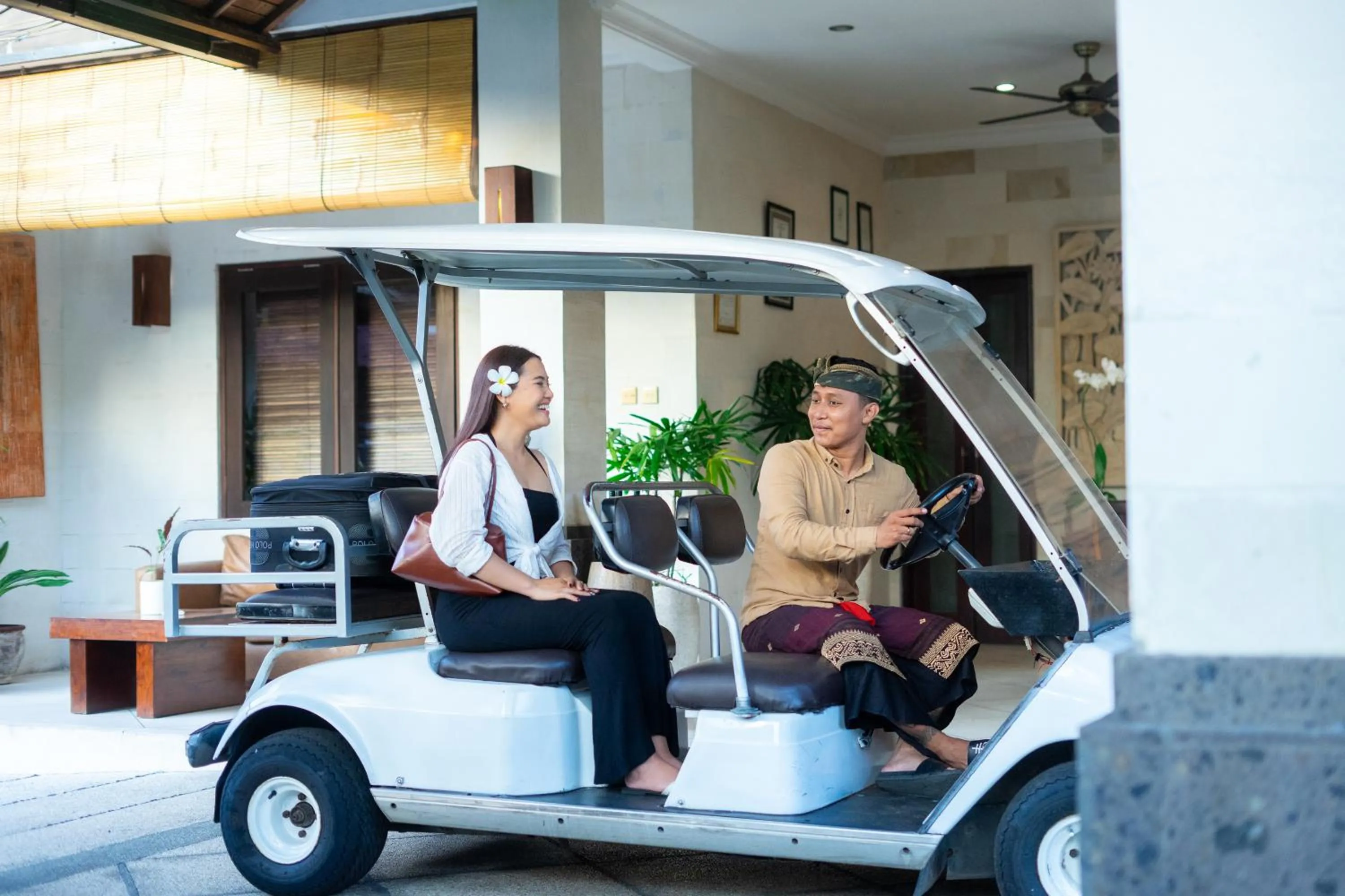 Lobby or reception in The Maya Seminyak Villas