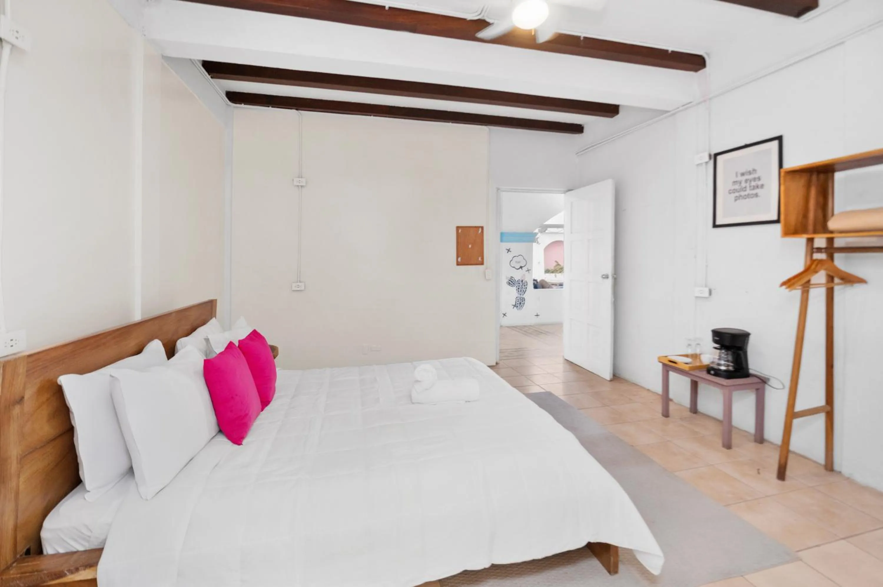 Bed in Socialtel Granada