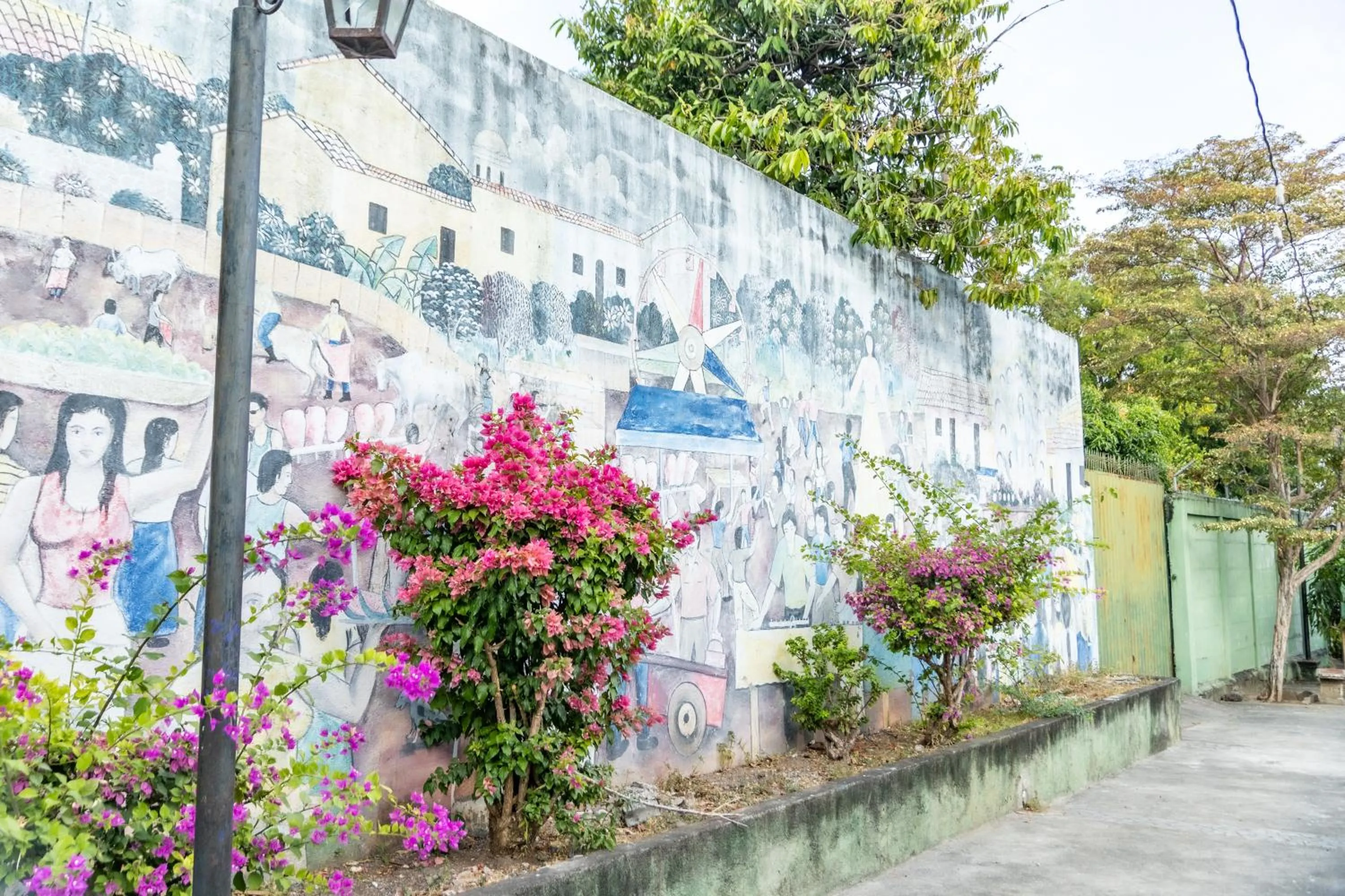 Garden view in Selina Granada