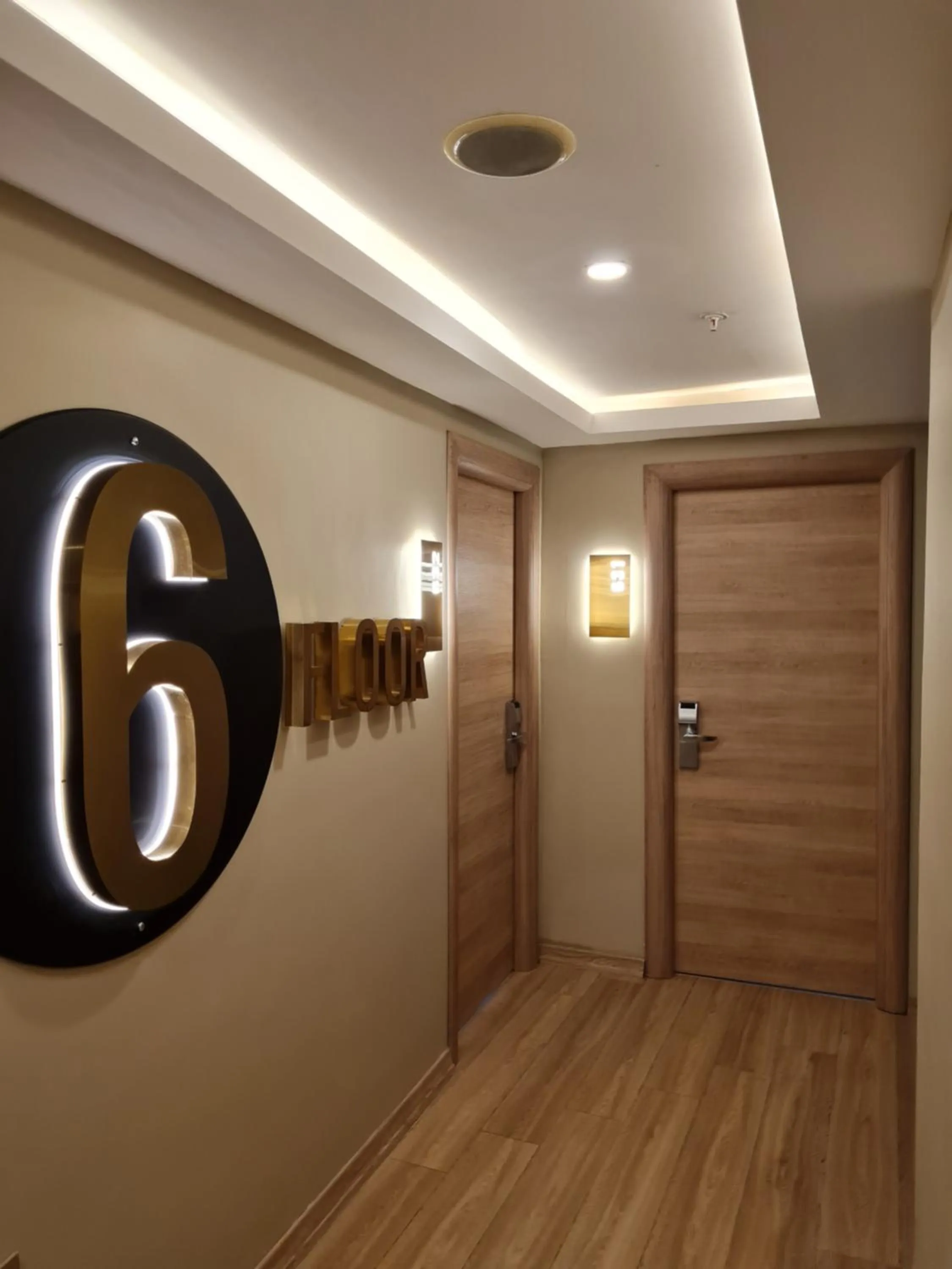 Floor plan in Air Boss Istanbul Airport and Fair Hotel