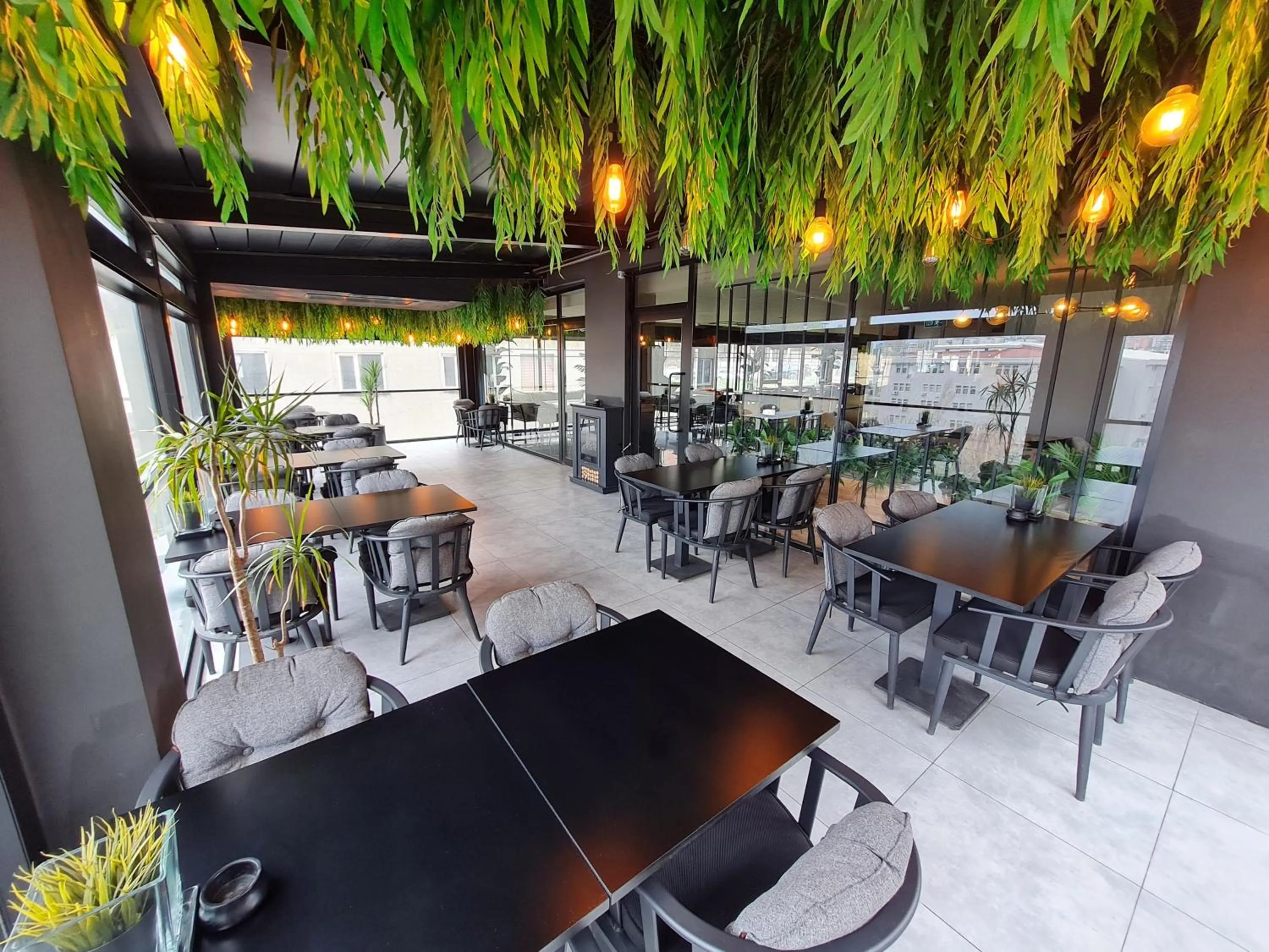 Balcony/Terrace in Air Boss Istanbul Airport and Fair Hotel