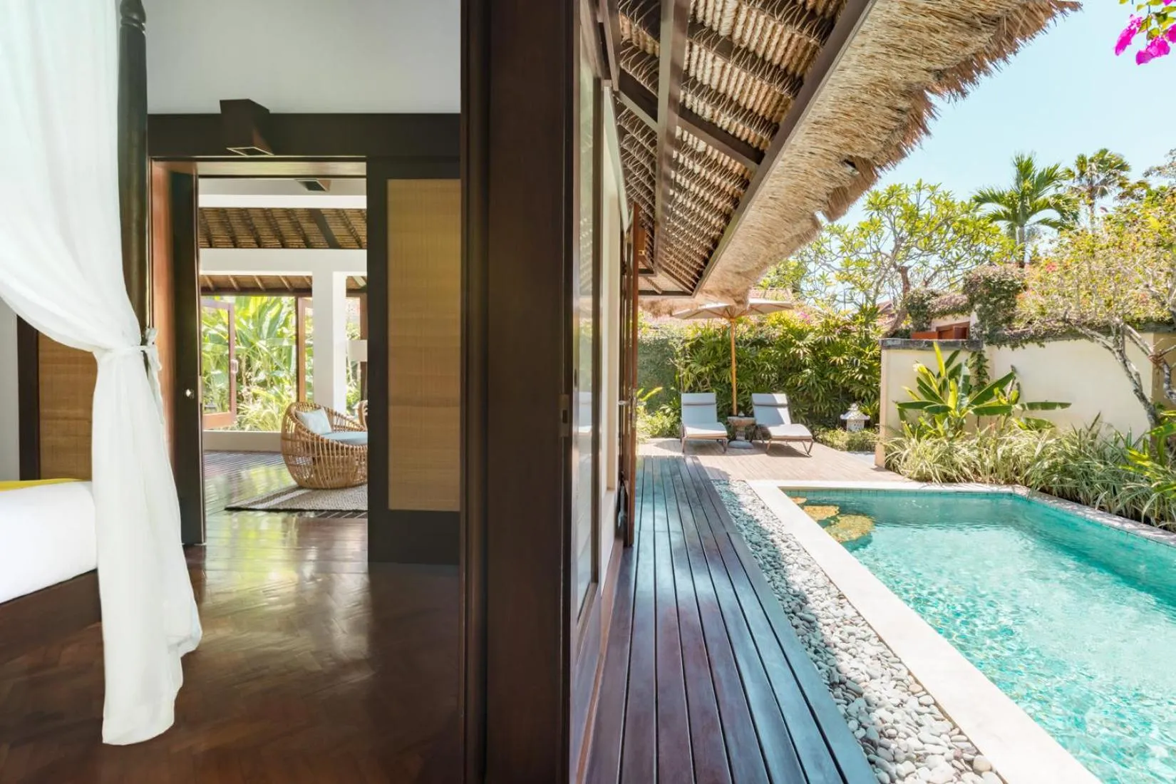 Bedroom in The Pavilions Bali