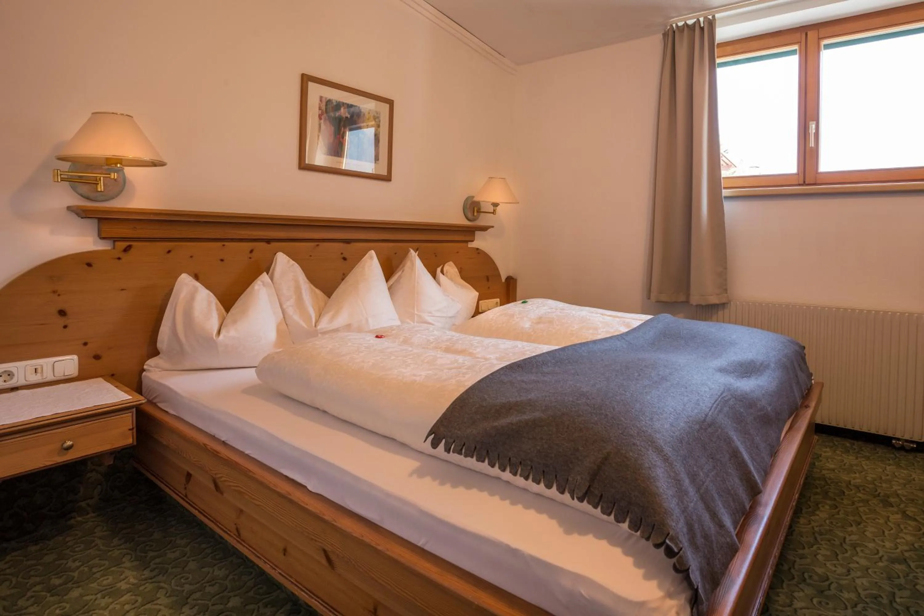 Bedroom, Bed in Appartements Spullersee