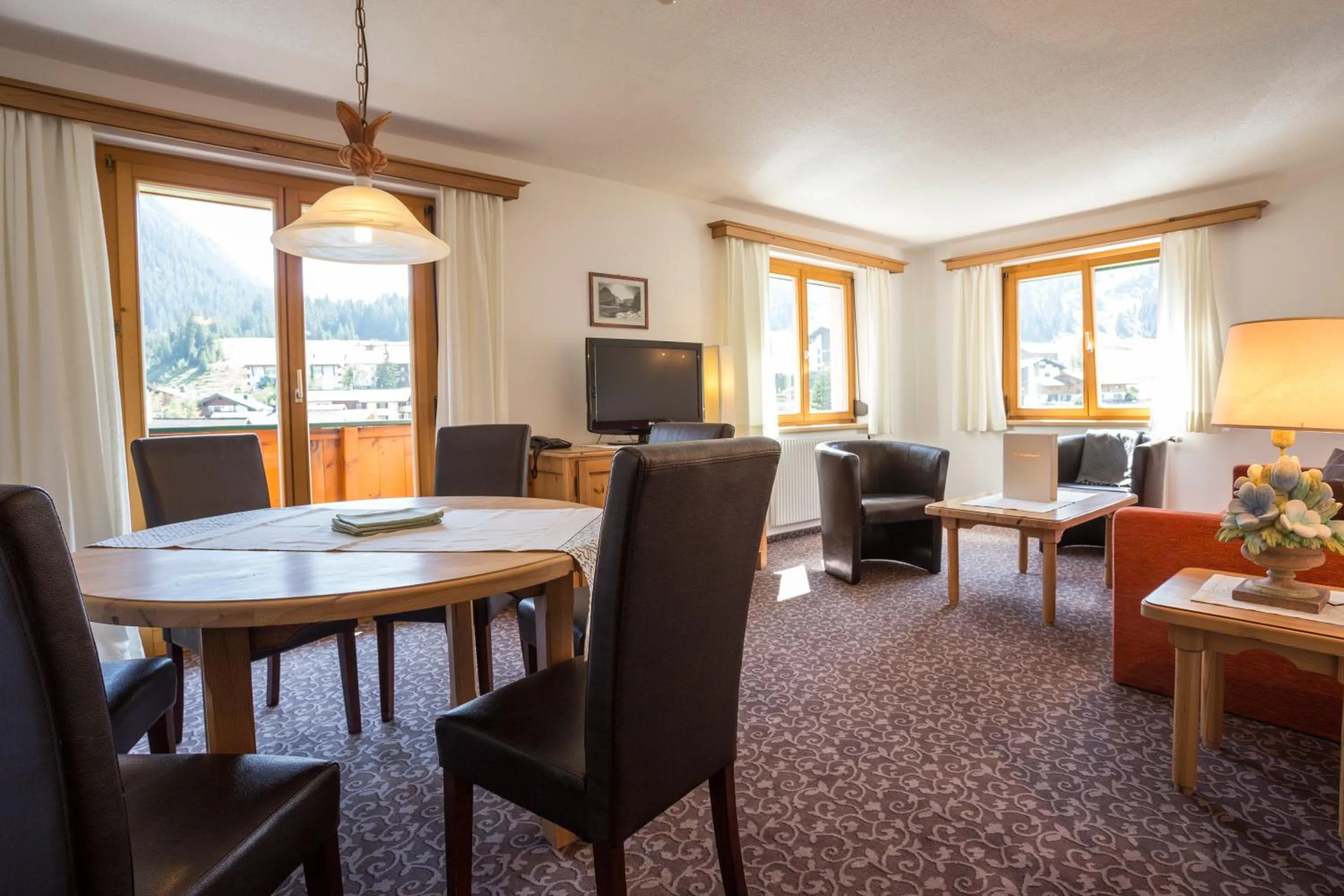 Living room in Appartements Spullersee