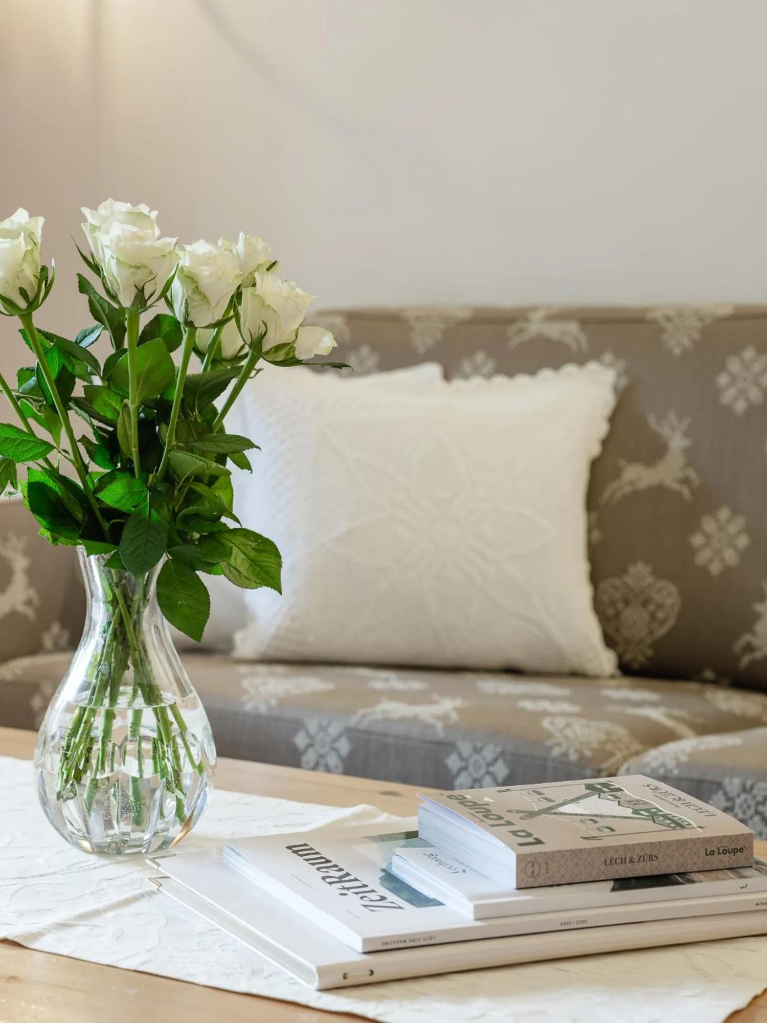 Living room in Appartements Spullersee