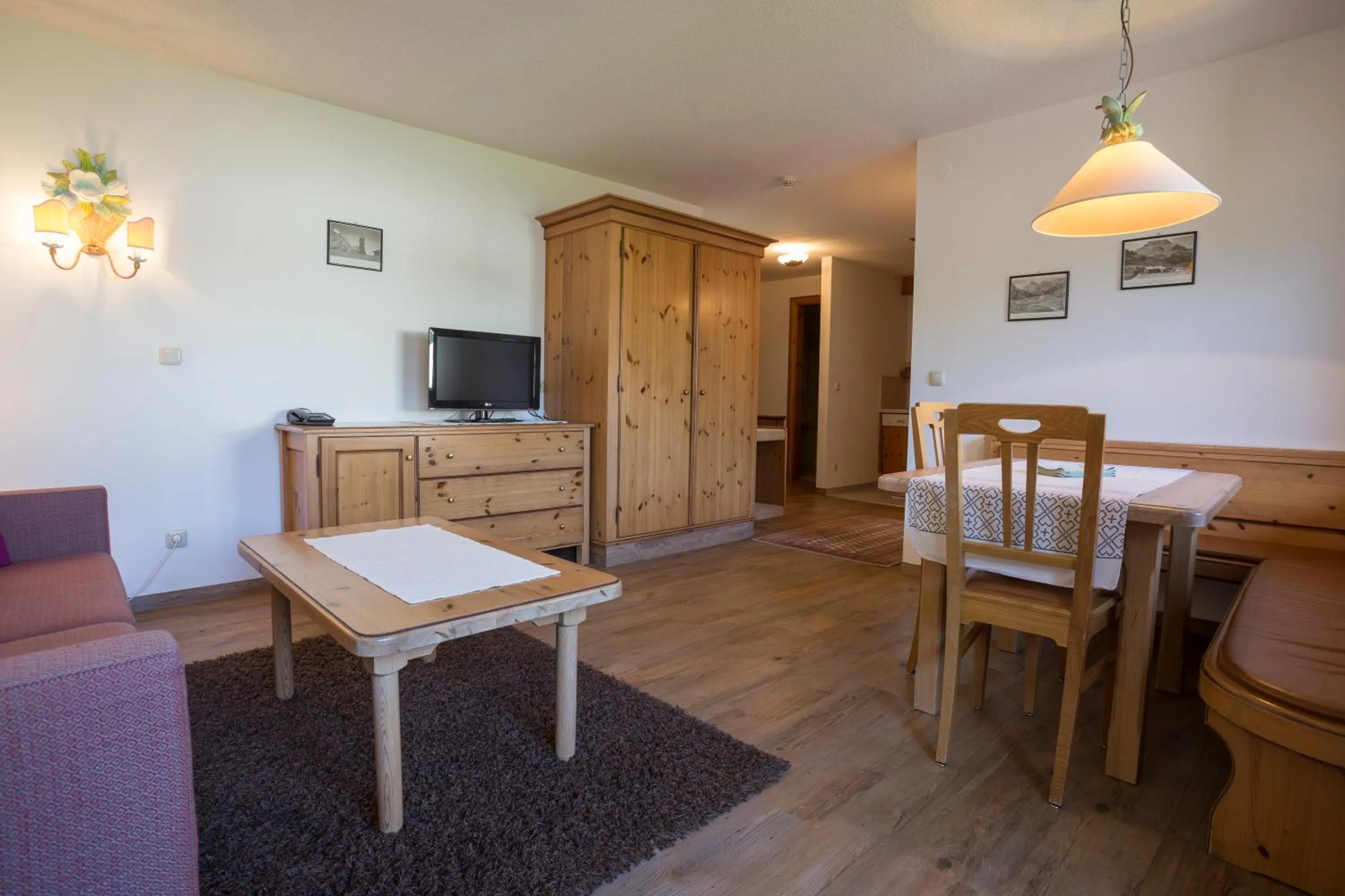 Seating area in Appartements Spullersee