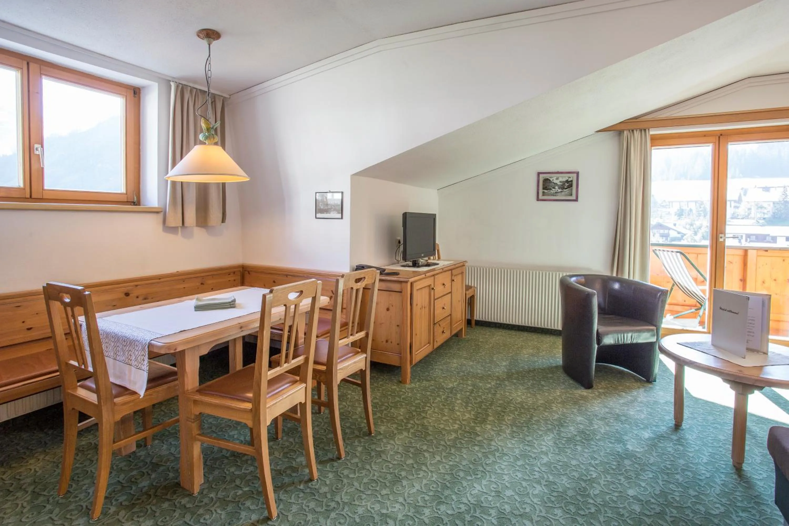 Living room in Appartements Spullersee