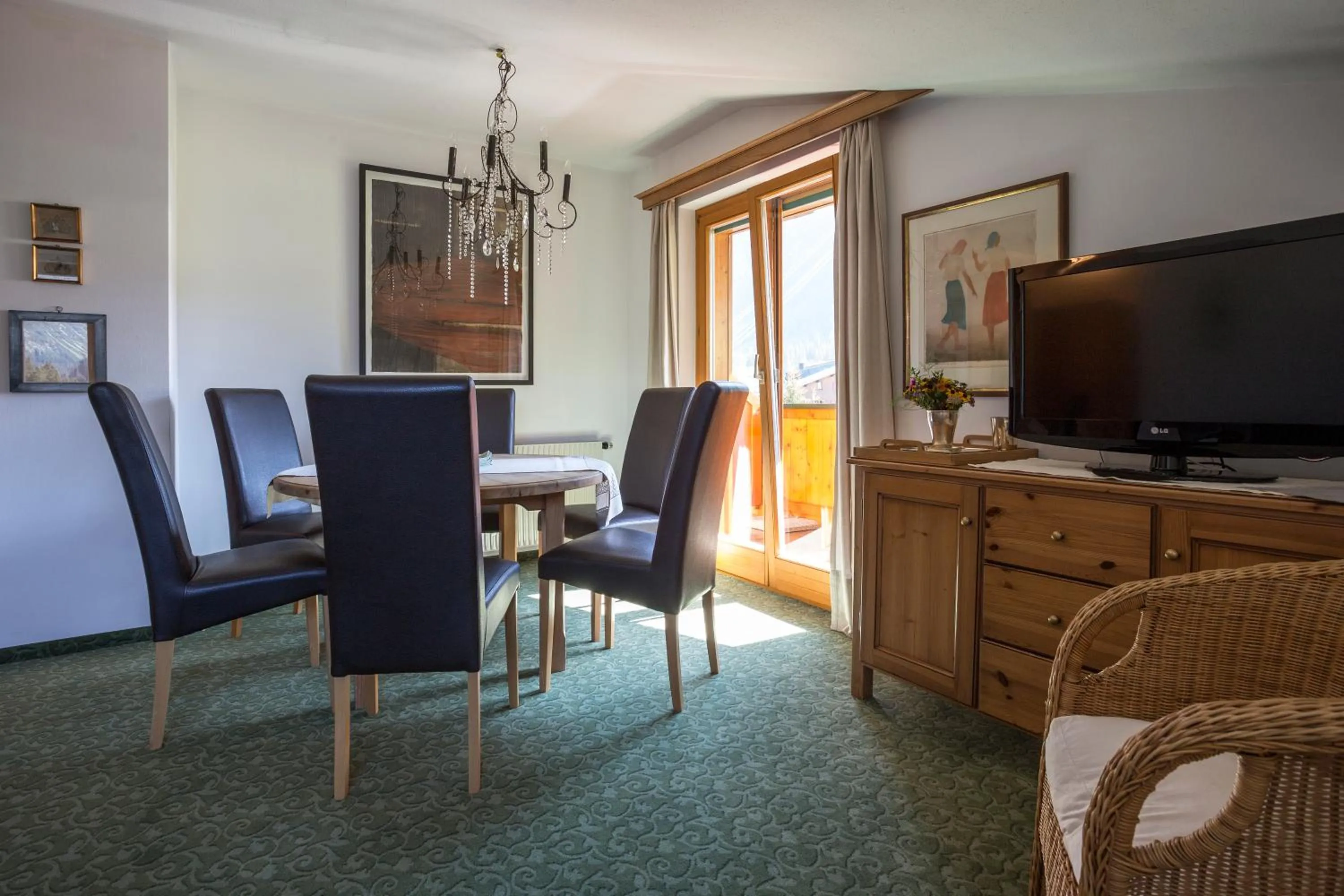 Living room in Appartements Spullersee