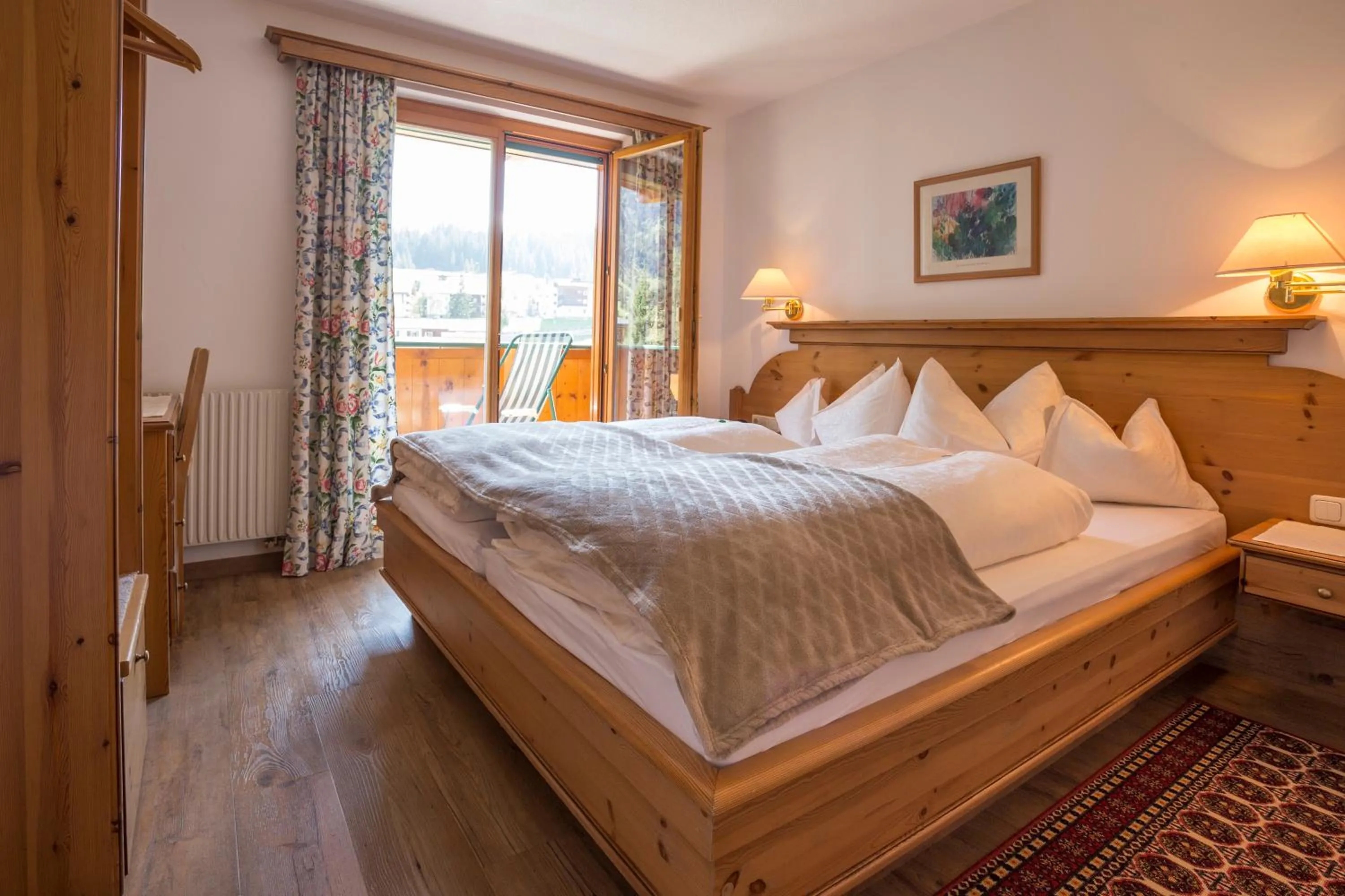 Bedroom, Bed in Appartements Spullersee