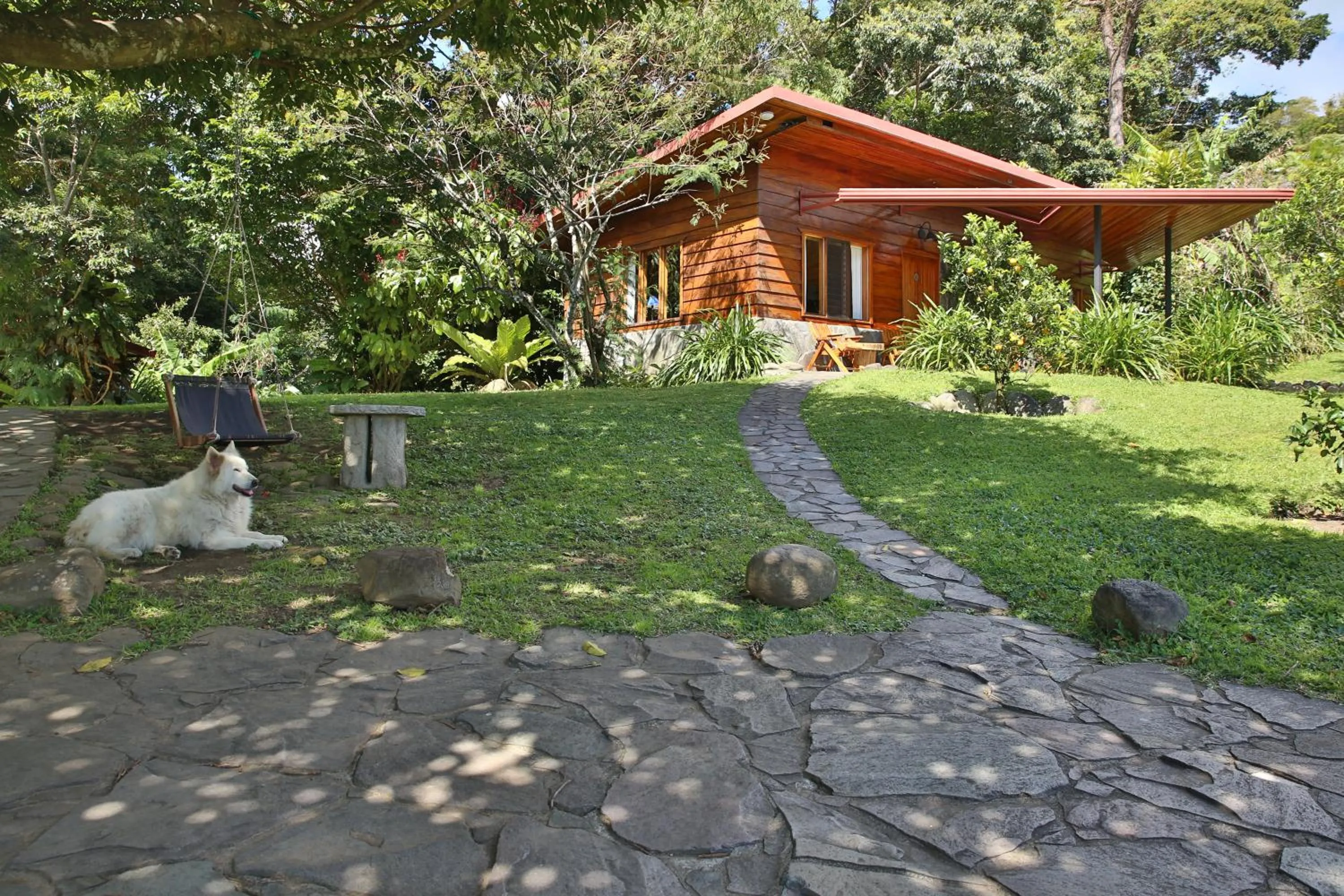 Garden in Arco Iris Lodge