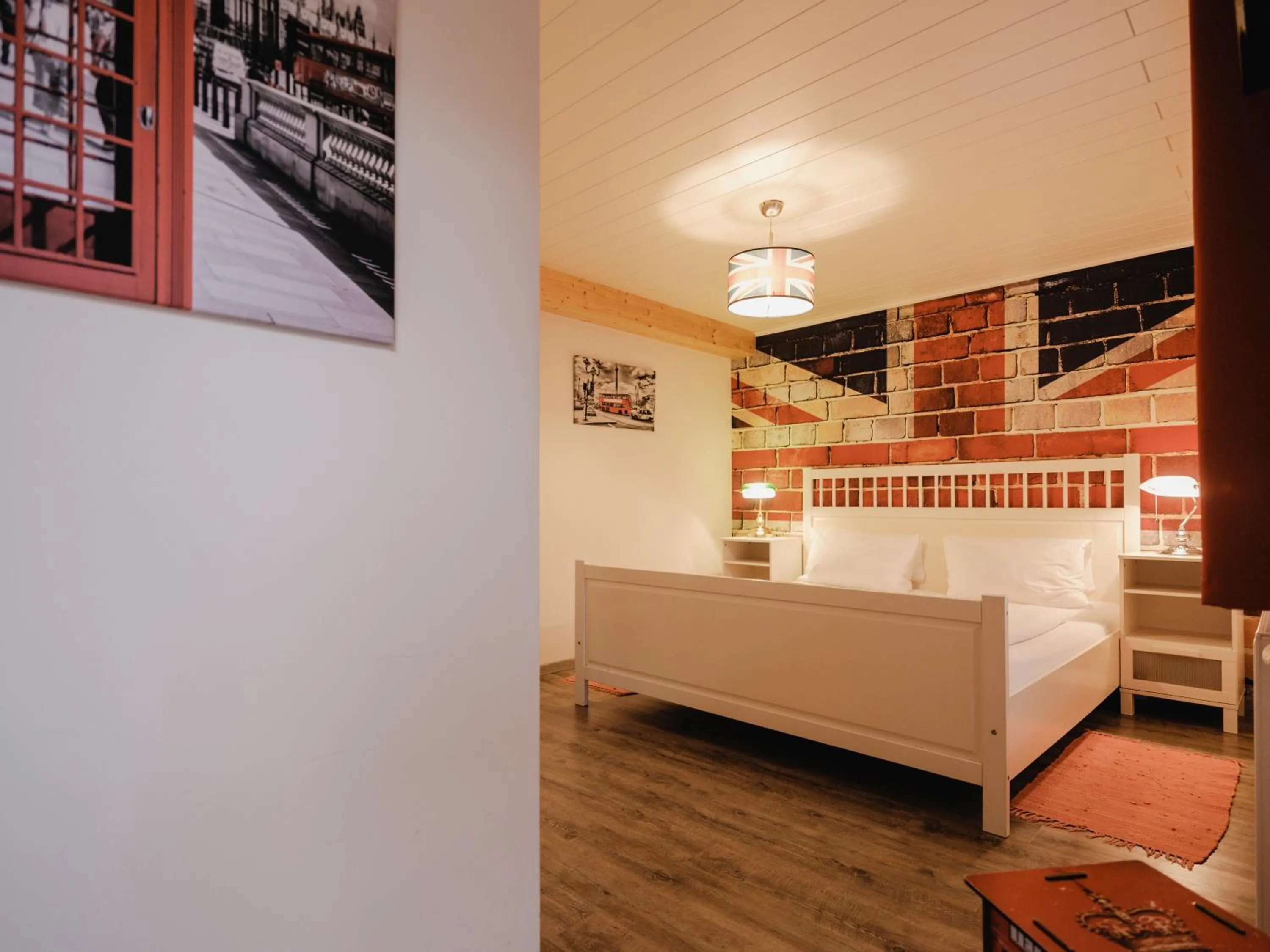 Photo of the whole room, Bed in Frühstückshaus Wunderland