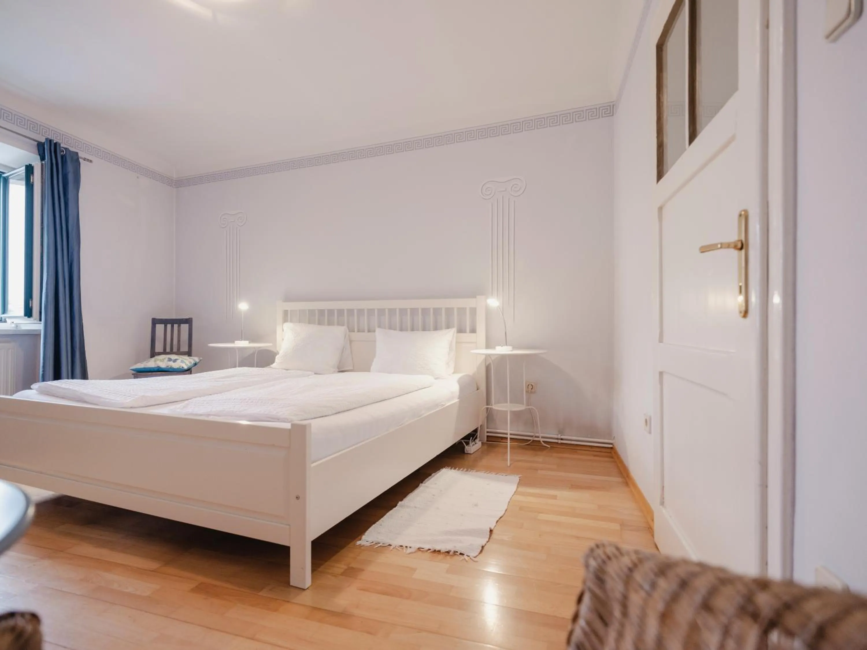 Bed in Frühstückshaus Wunderland