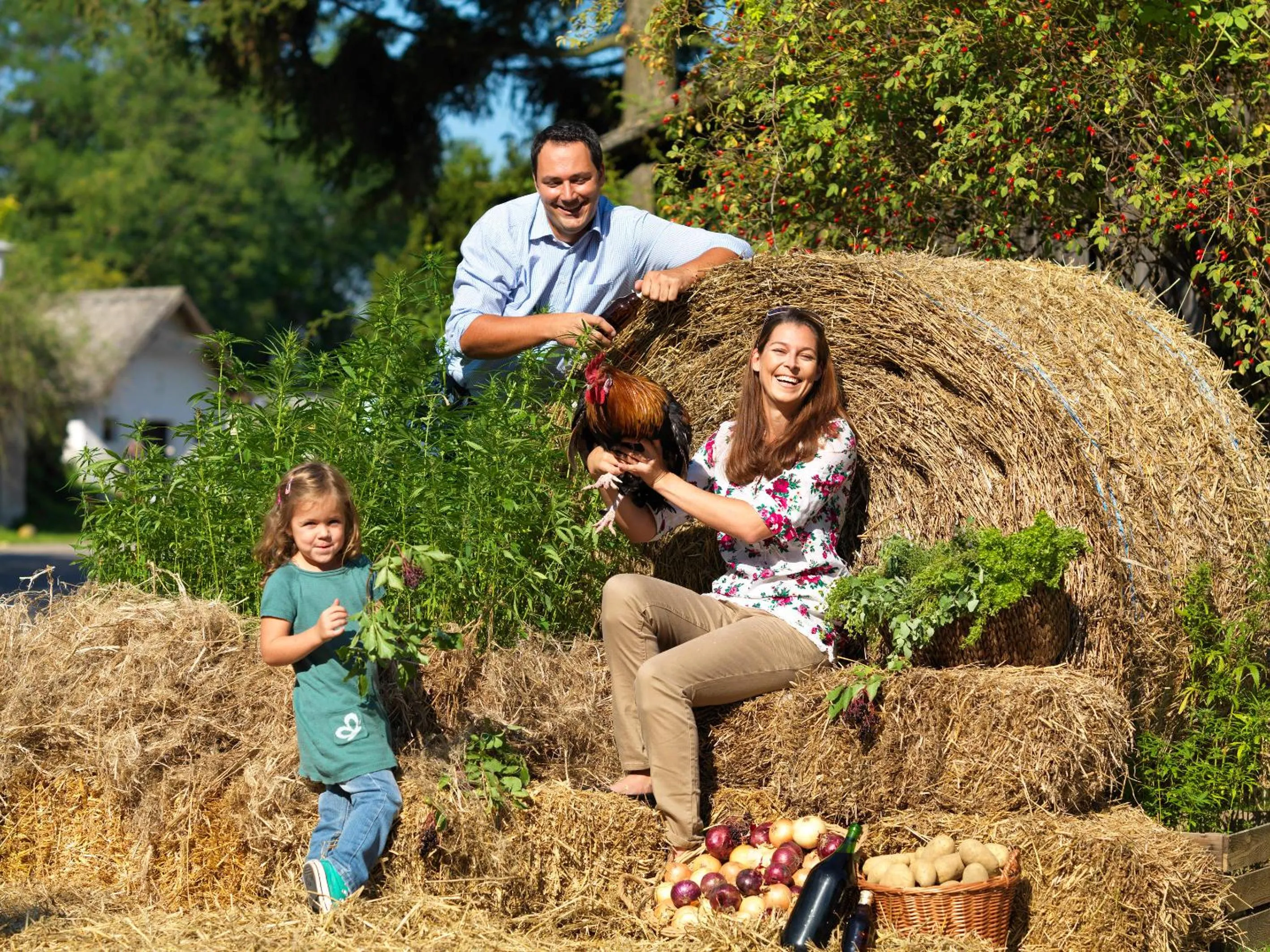 People in Frühstückshaus Wunderland
