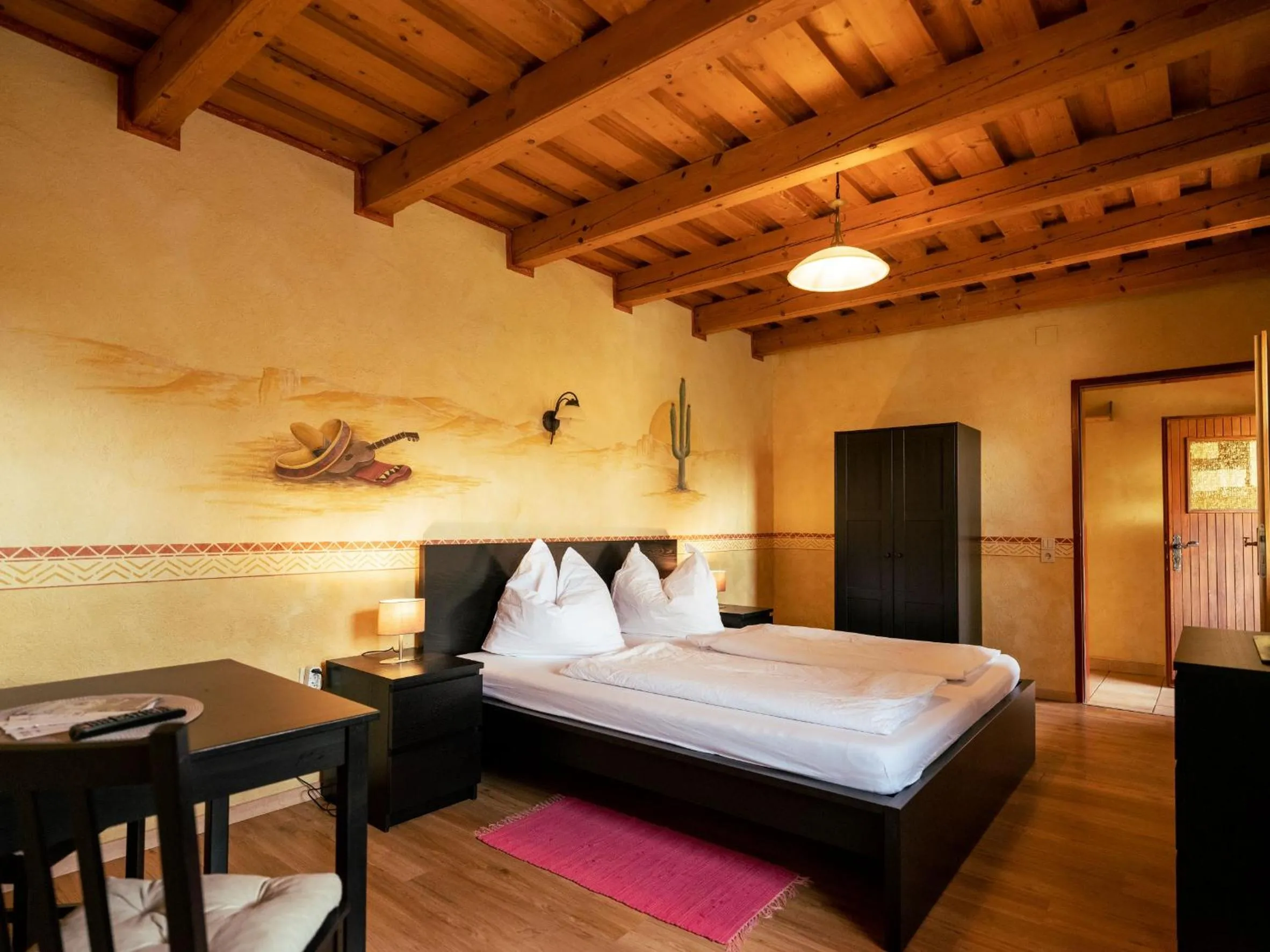 Bed in Frühstückshaus Wunderland