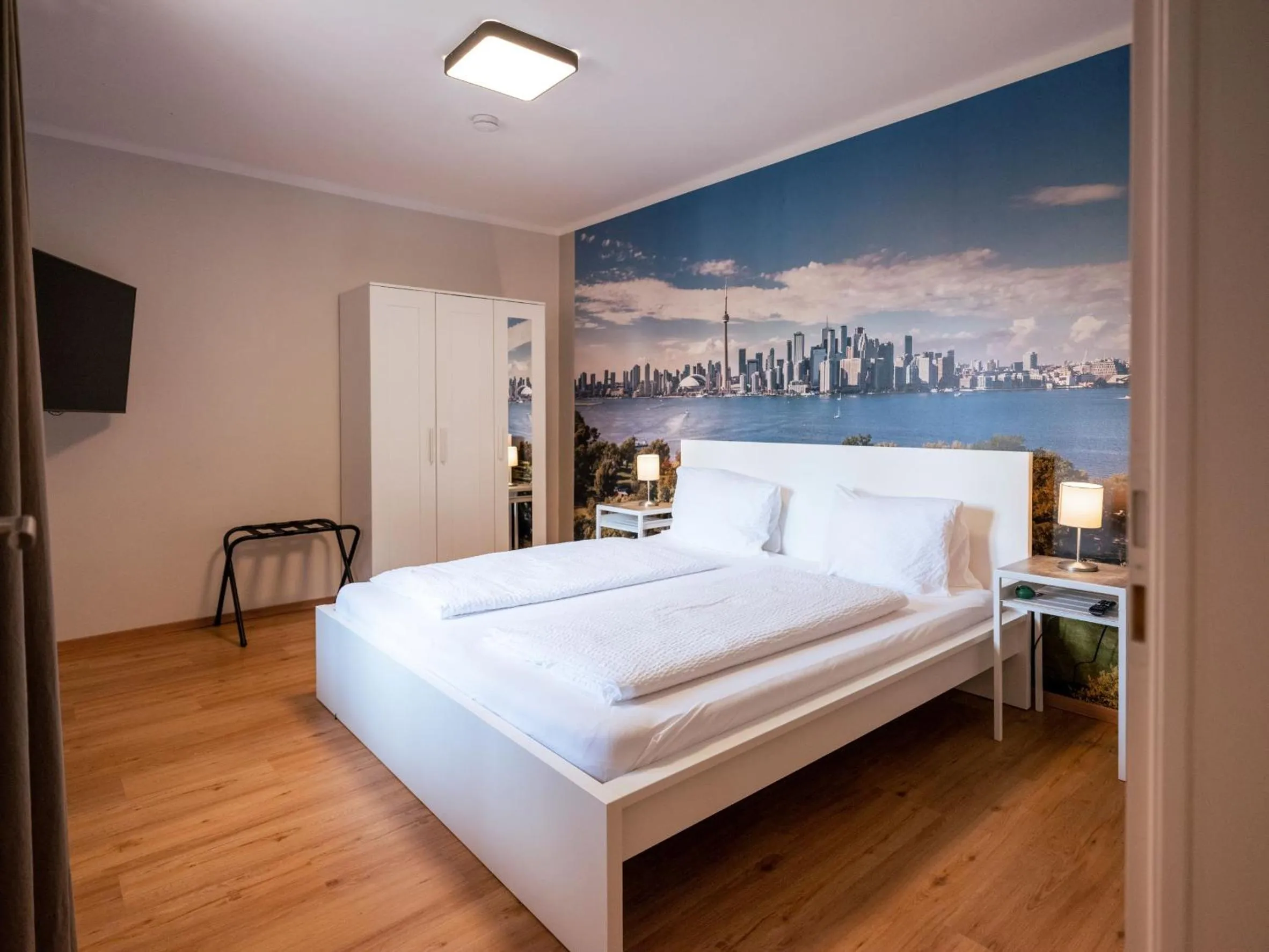 Bed in Frühstückshaus Wunderland