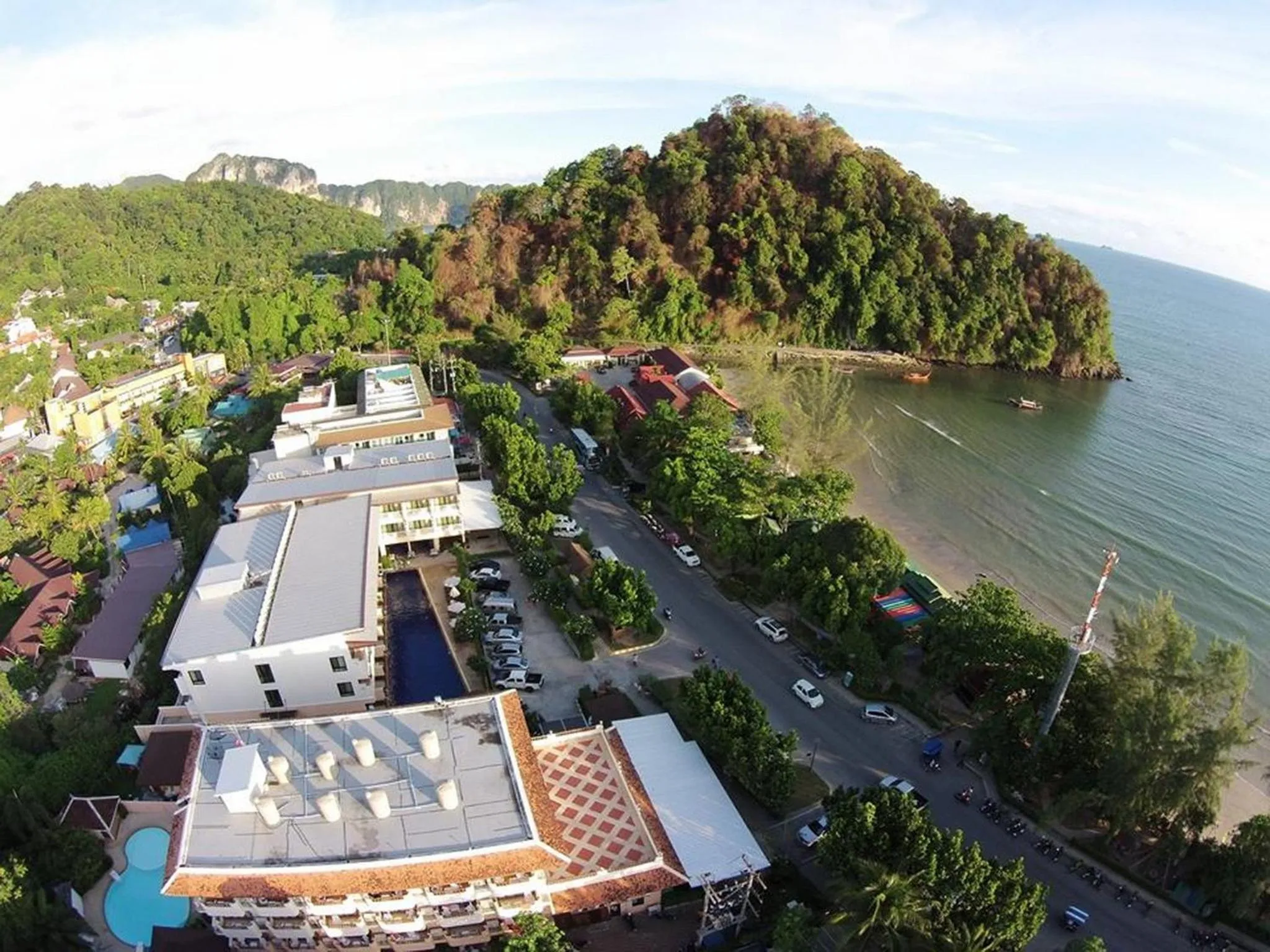 Bird's eye view in Srisuksant Resort