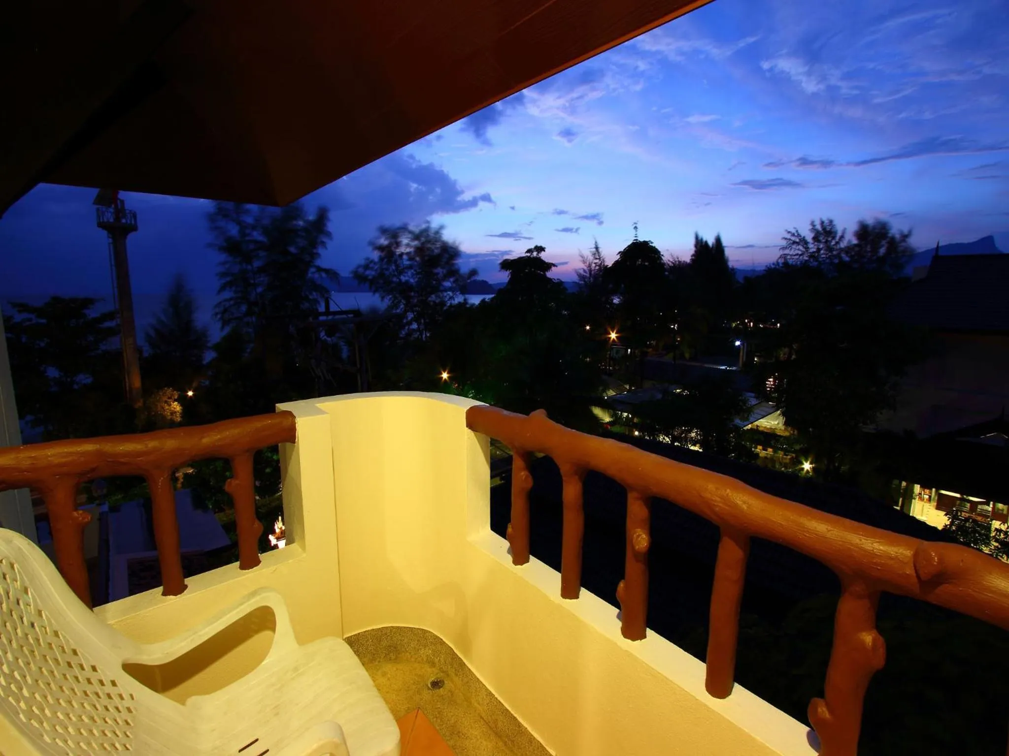 Street view in Srisuksant Resort