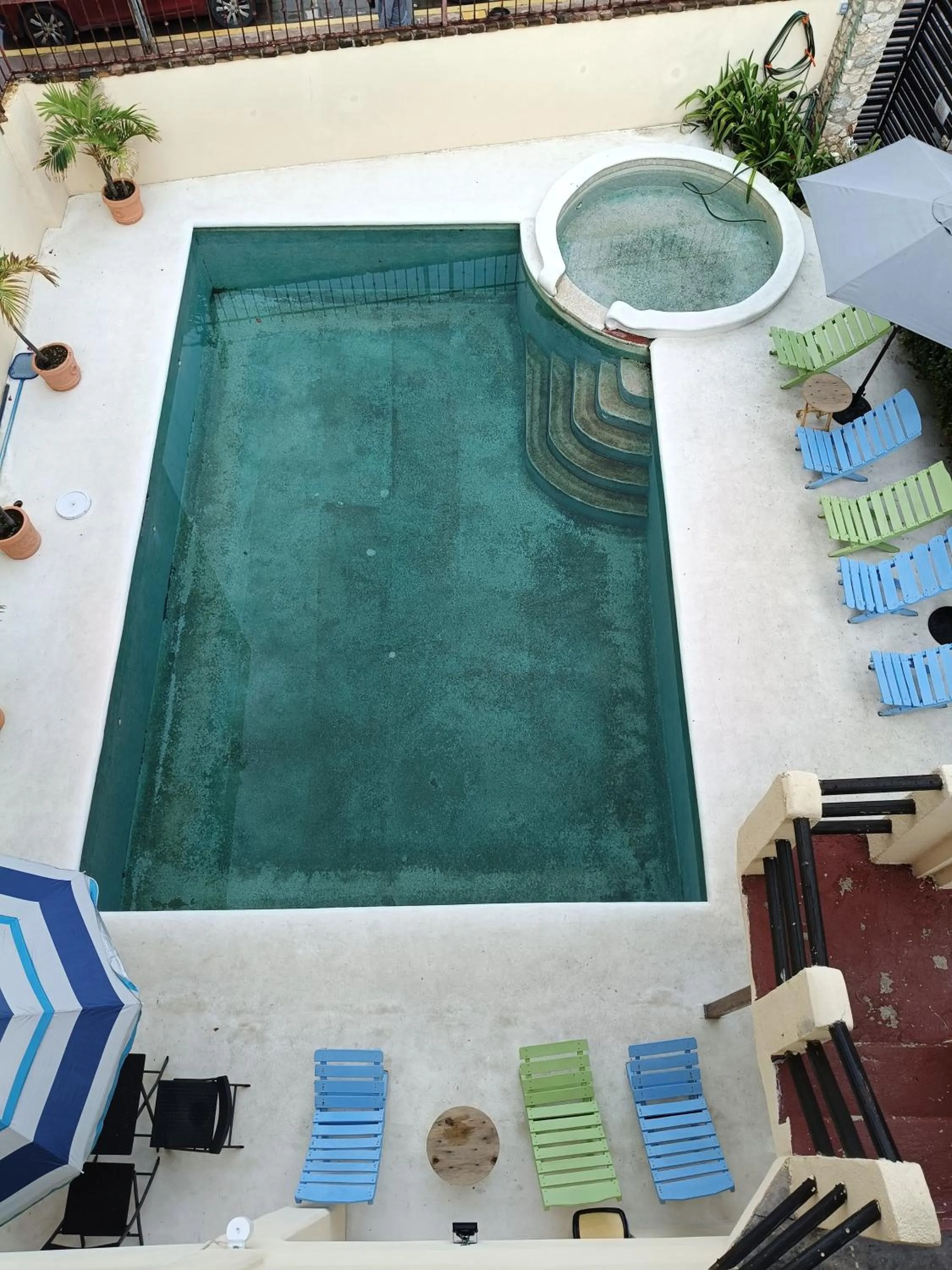 Swimming pool in Hotel Papaya Surf