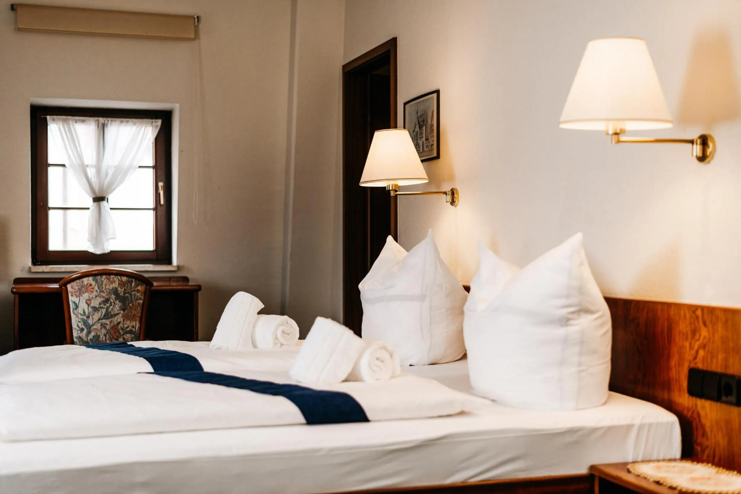 Bed in Hotel Brander Hof