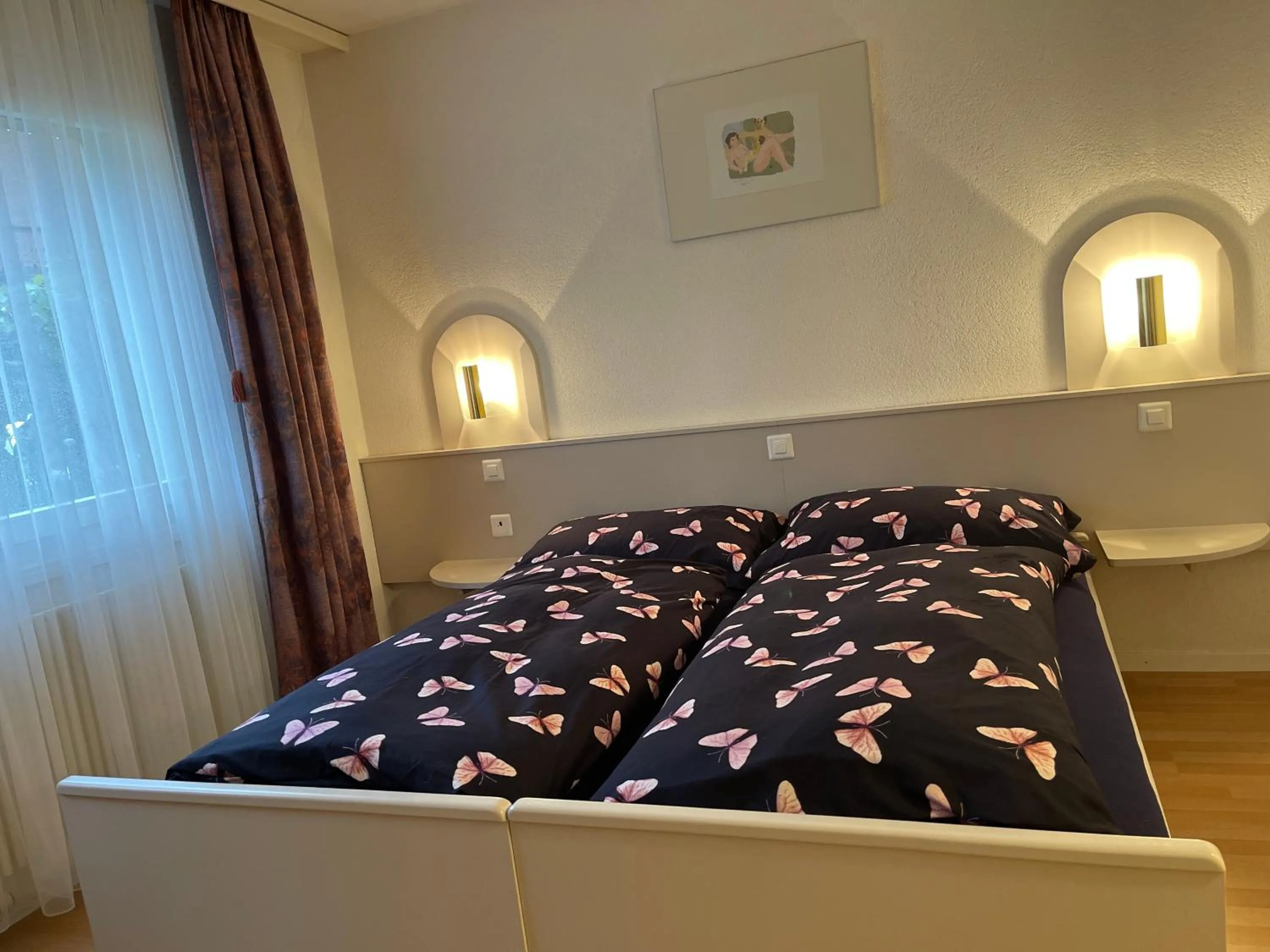 Bed in Hôtel les Berges