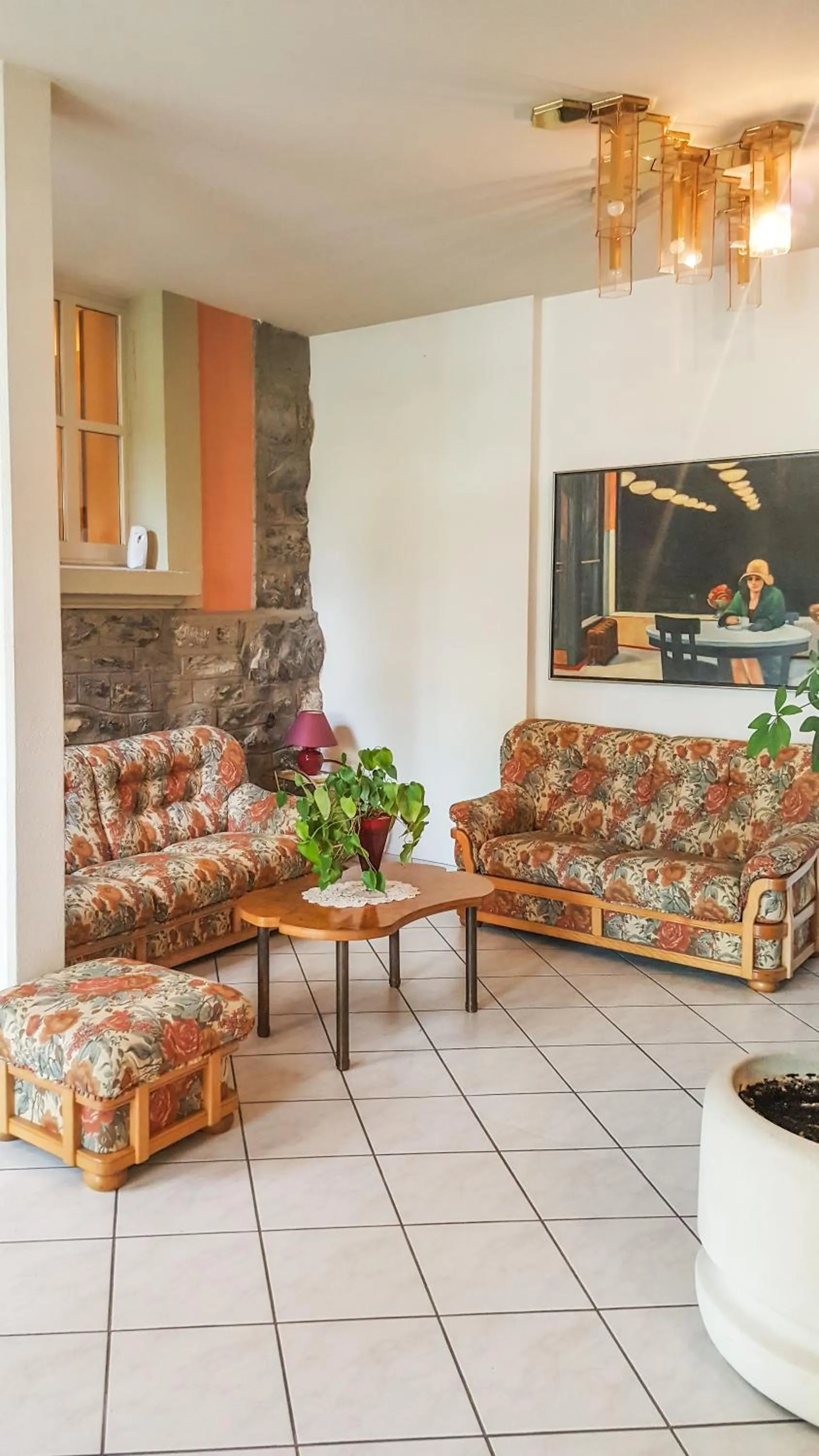 Lobby or reception in Hôtel les Berges