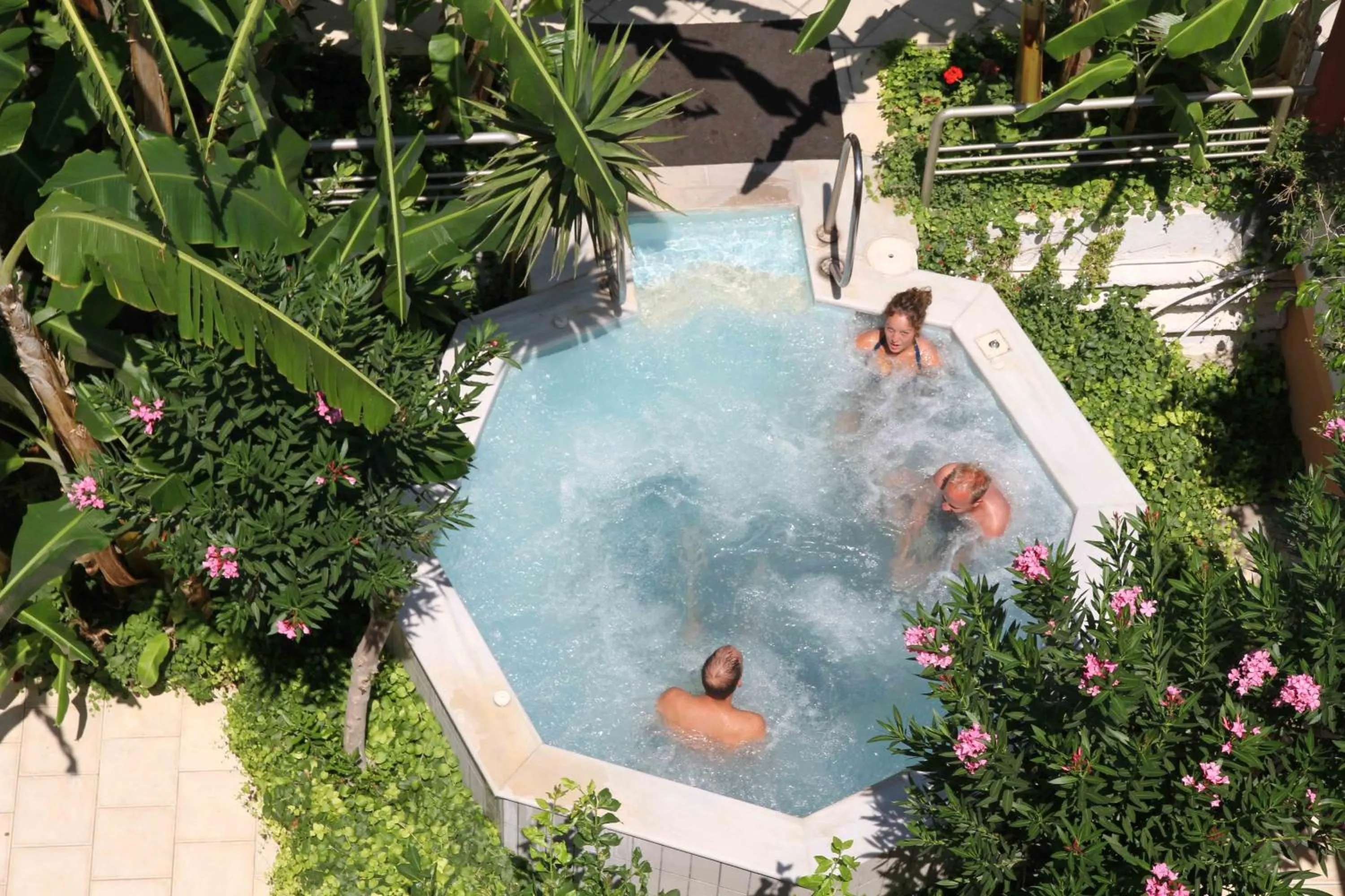 People in Astron Hotel