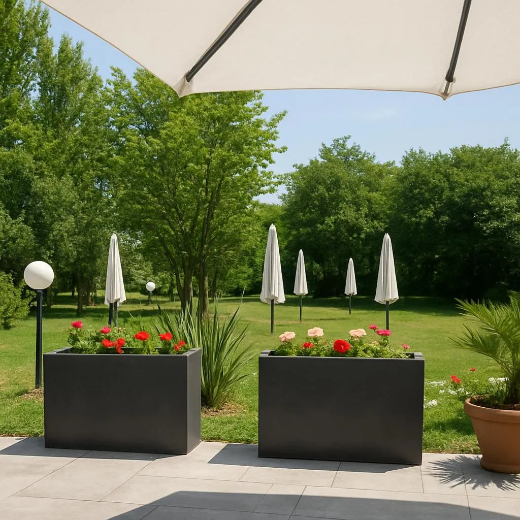 Garden in Amatì Design Green Hotel