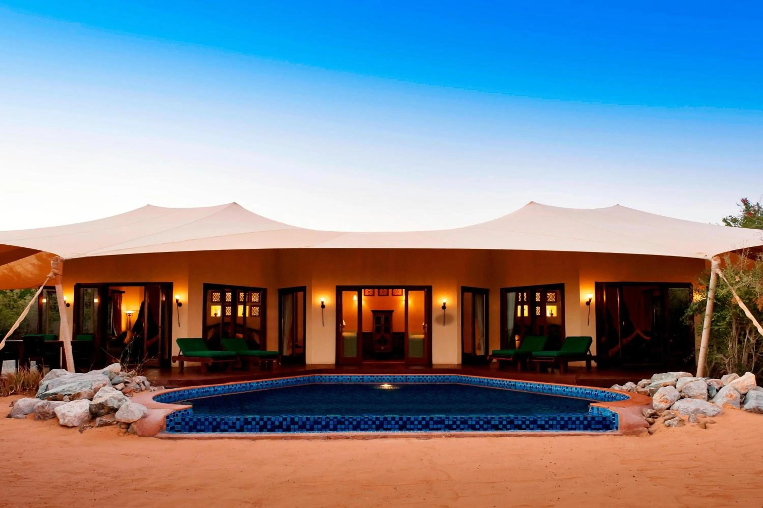 Property building in Al Maha, a Luxury Collection Desert Resort & Spa, Dubai
