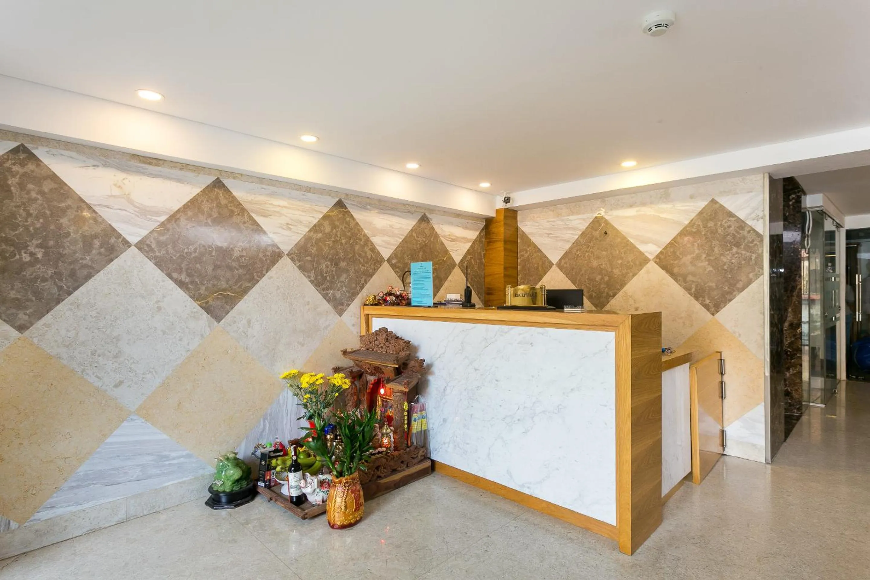 Lobby or reception in The Blue Airport Hotel