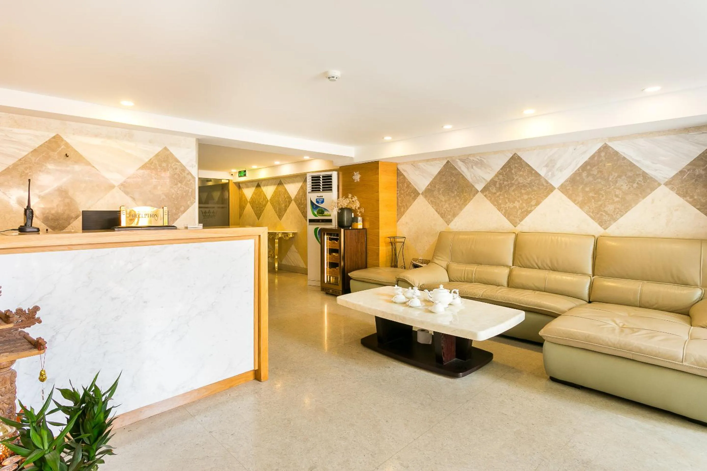 Lobby or reception in The Blue Airport Hotel